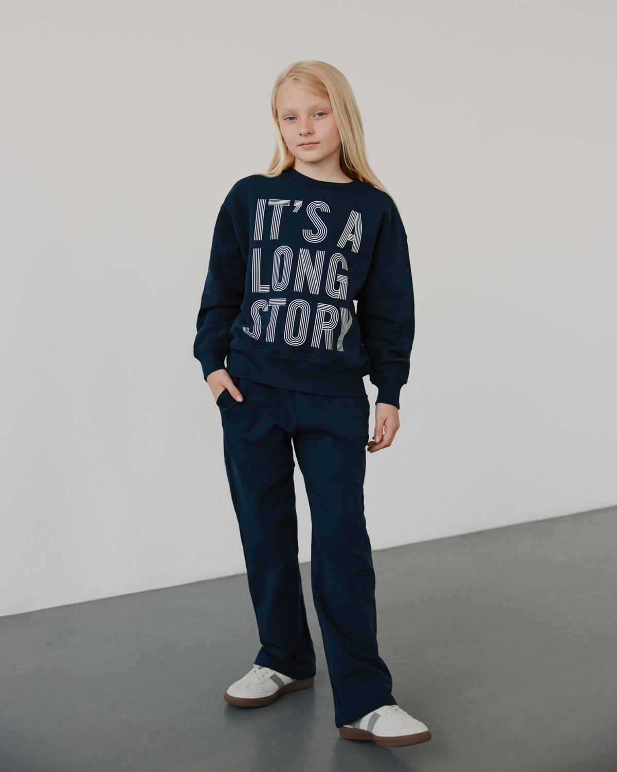 Sofie Schnoor YOUNG ELYSY SWEATSHIRT Sweatshirt 5118 Dark Navy