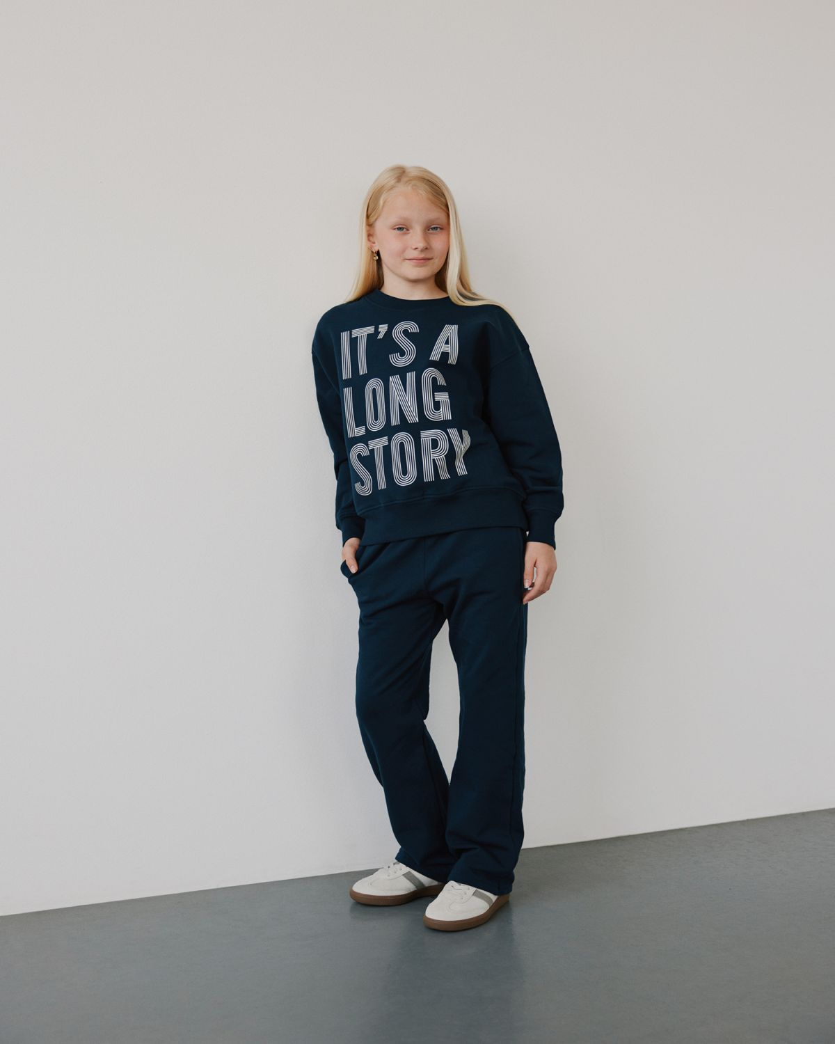 Sofie Schnoor YOUNG ELYSY SWEATSHIRT Sweatshirt 5118 Dark Navy