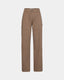 EMILYSW TROUSERS - Brown thin stripe