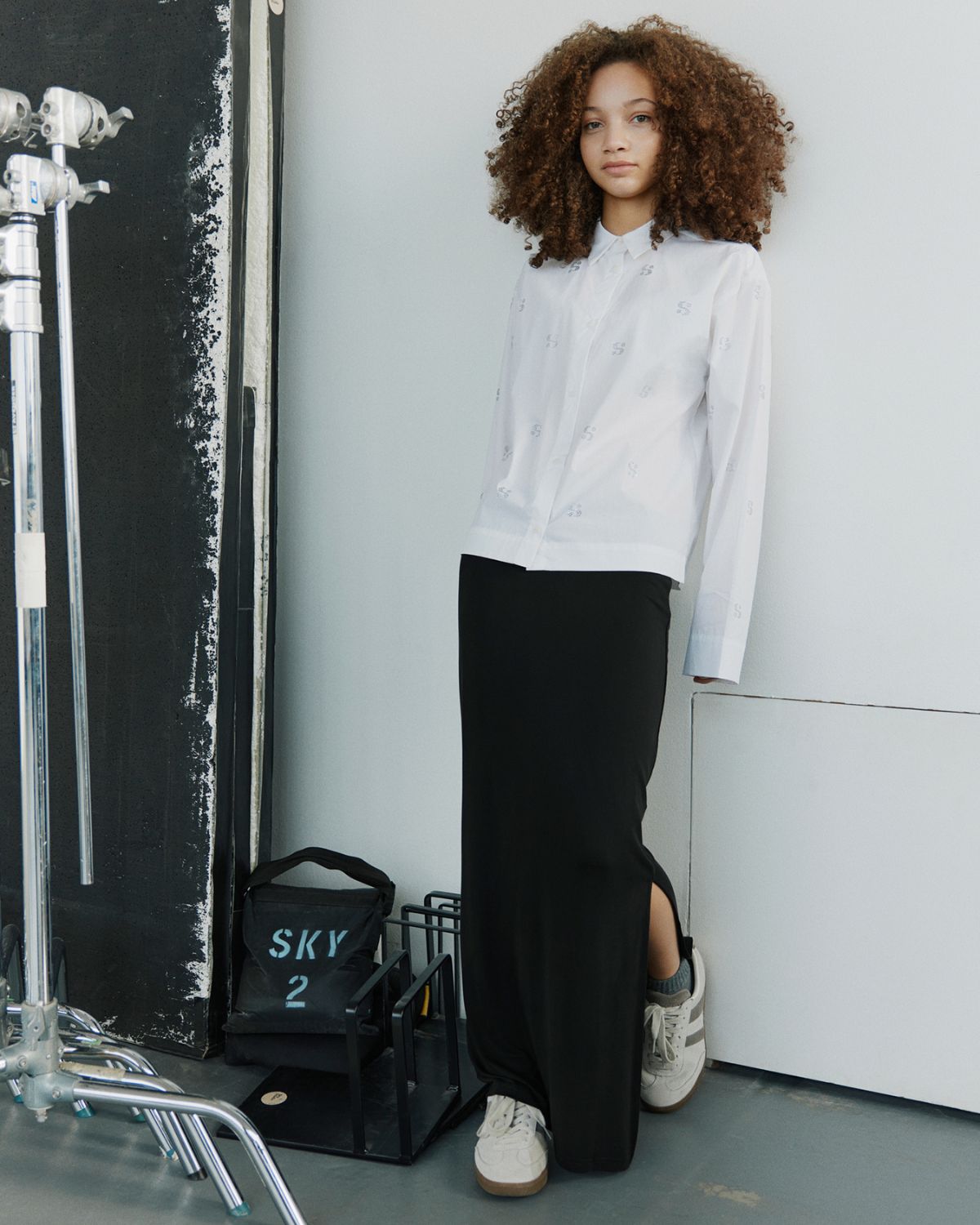 Sofie Schnoor YOUNG ENASSY NEDERDEL Nederdel 1000 Black