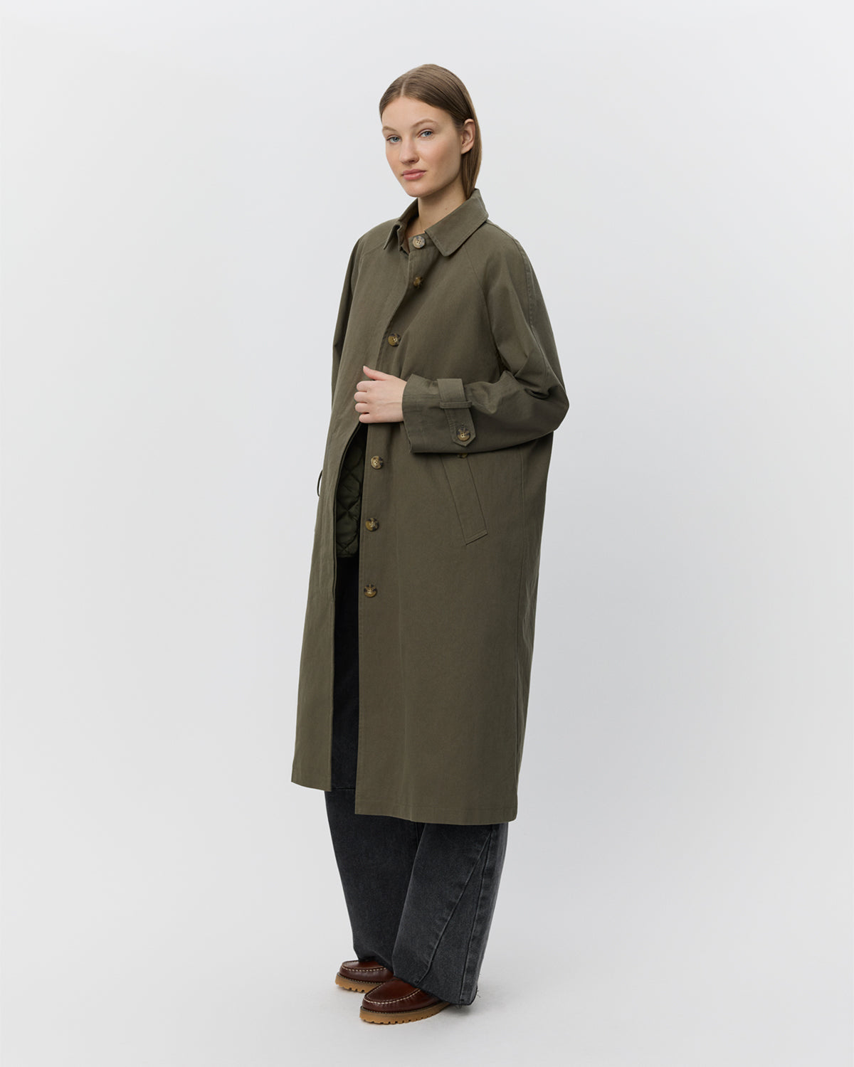 Sofie Schnoor WOMEN ENISESW COAT Frakke 3039 Army green