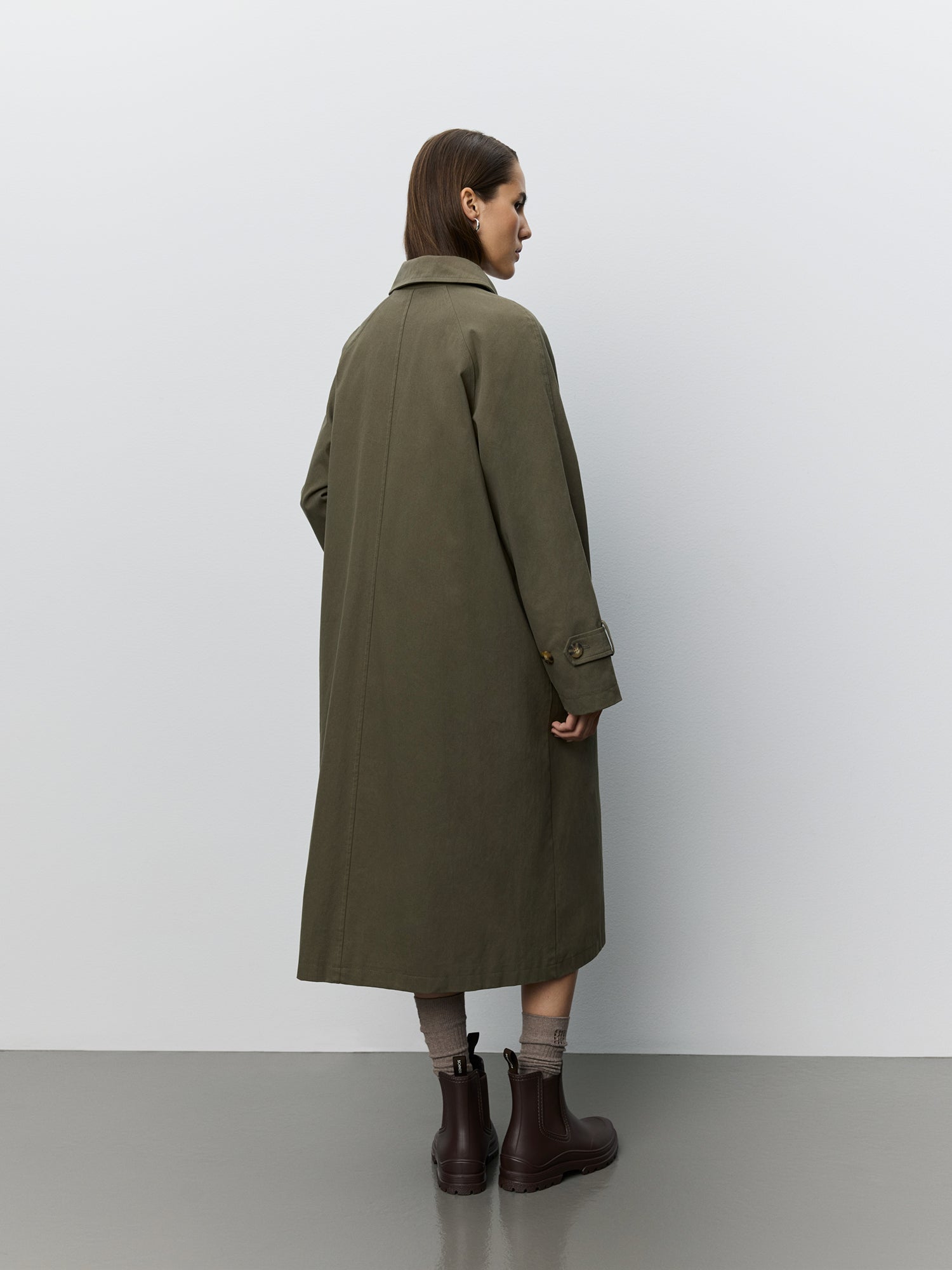 ENISESW COAT Frakke - 3039 Army green | Sofie Schnoor