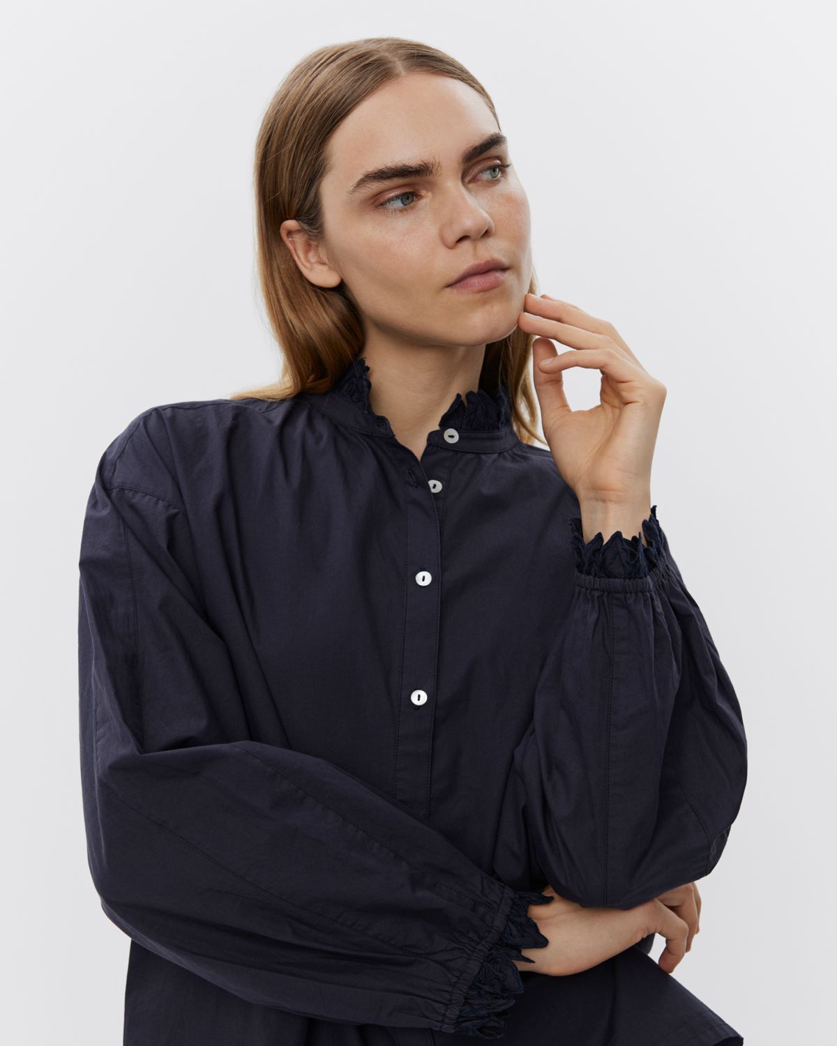 Sofie Schnoor WOMEN ESMESW SHIRT Shirt 5119 Navy Blue