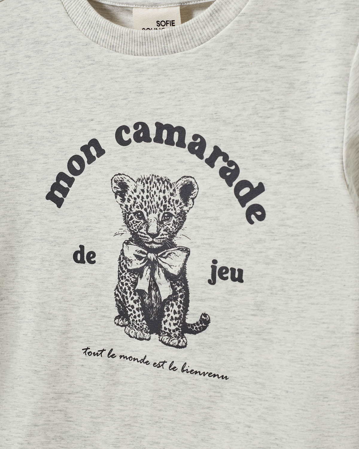 Sofie Schnoor KIDS EllieKB T-shirt T-shirt 8014 Light grey melange