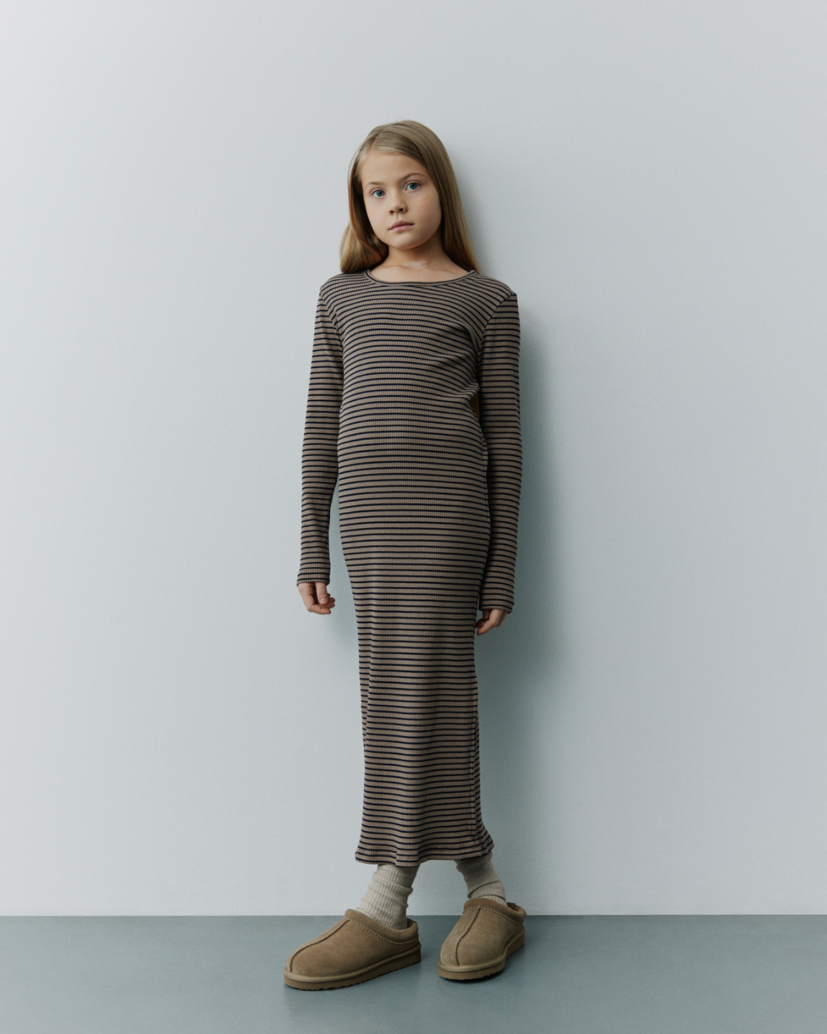 Sofie Schnoor YOUNG FACITASY DRESS Dress 7113 Brown Striped