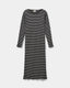 FACITASY DRESS - Black striped