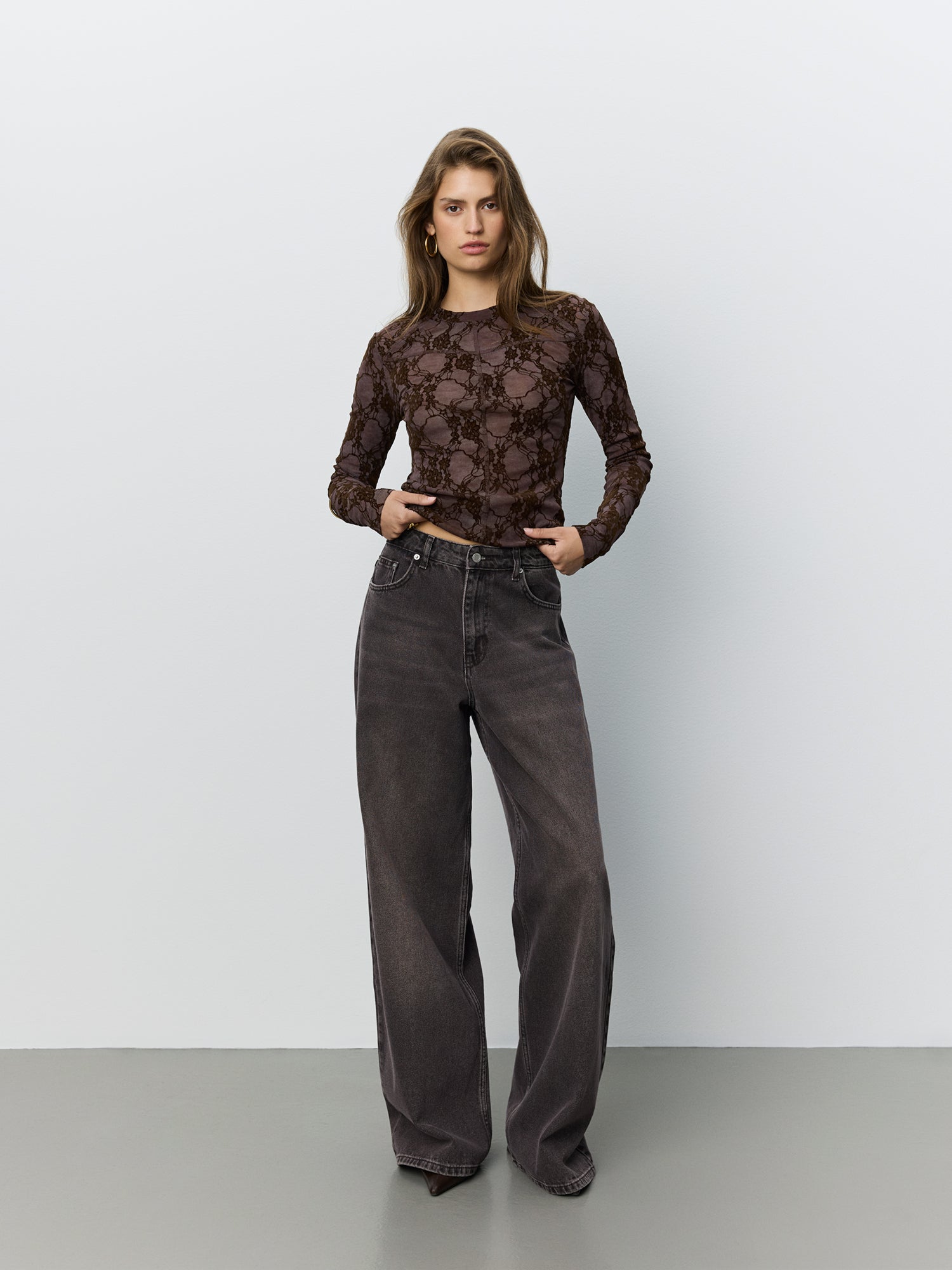 Sofie Schnoor WOMEN FAESW BLONDE TOP Bluse 7168 Dark Plum