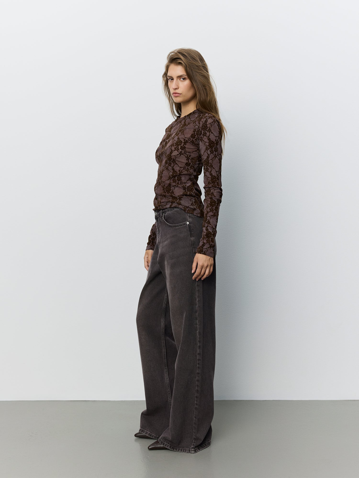 Sofie Schnoor WOMEN FAESW BLONDE TOP Bluse 7168 Dark Plum