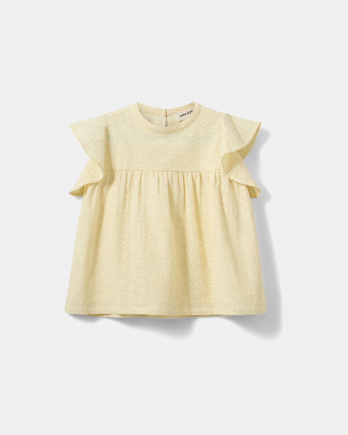 Sofie Schnoor YOUNG FAIZASY TOP Skjorte 2042 Butter Yellow