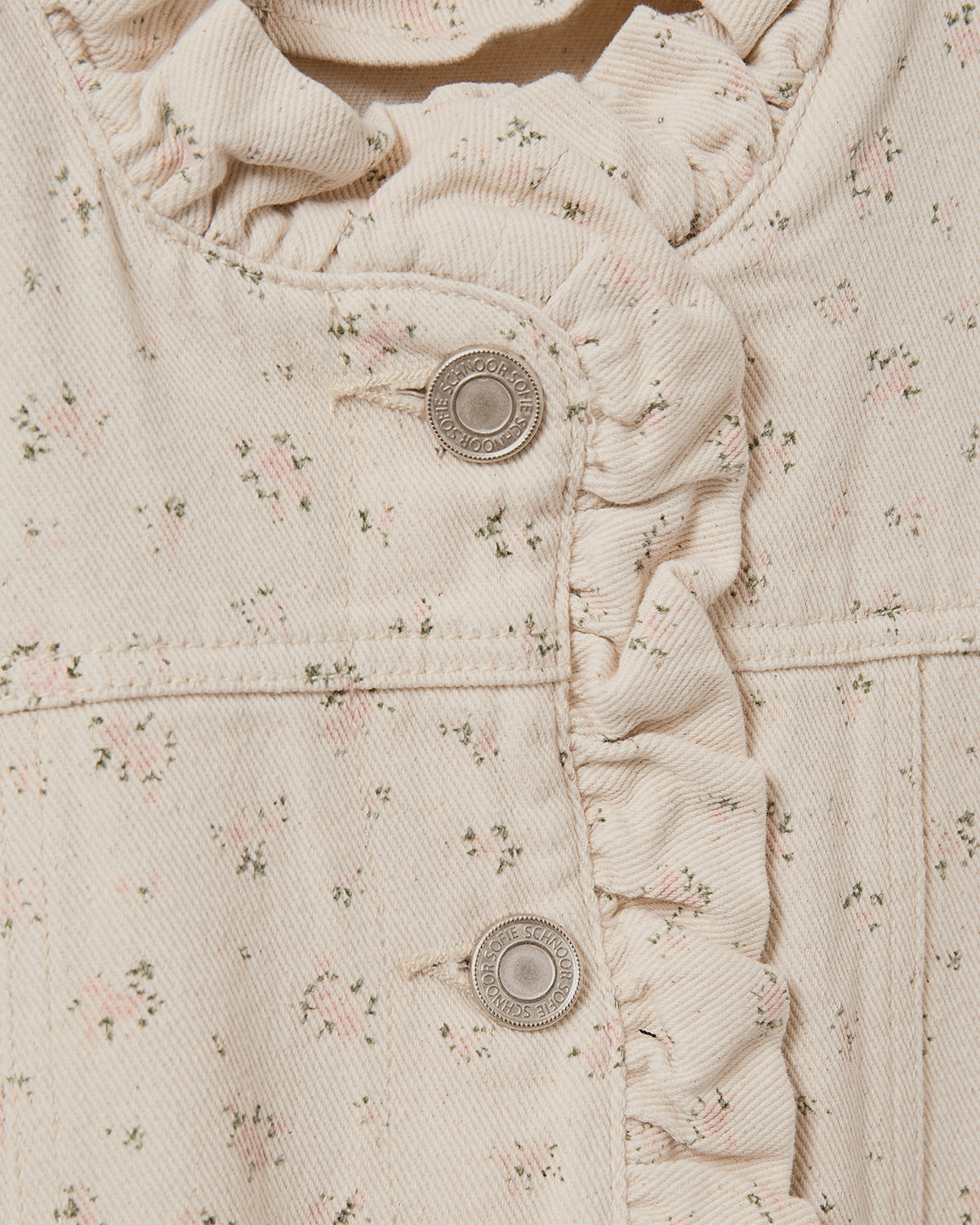 Sofie Schnoor WOMEN FARAHSW VEST MED FLÆSER Vest 5033 Rose Flower