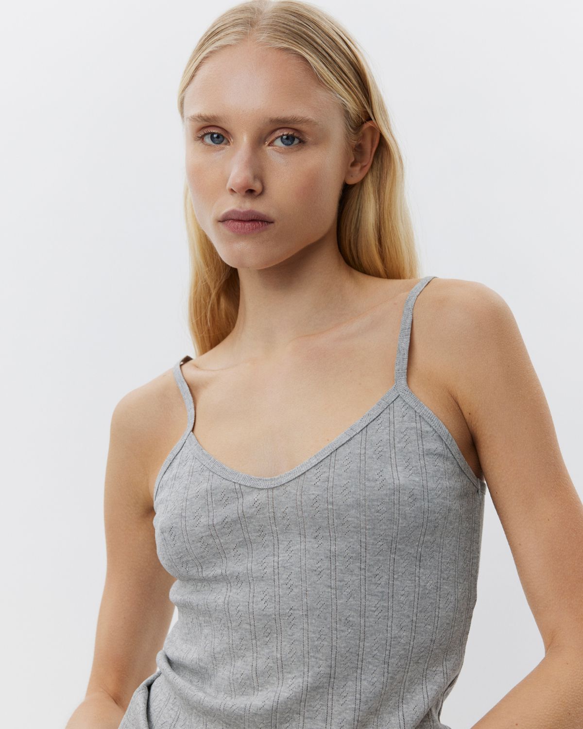 Sofie Schnoor WOMEN FAUNASW TOP Top 8000 Grey mel