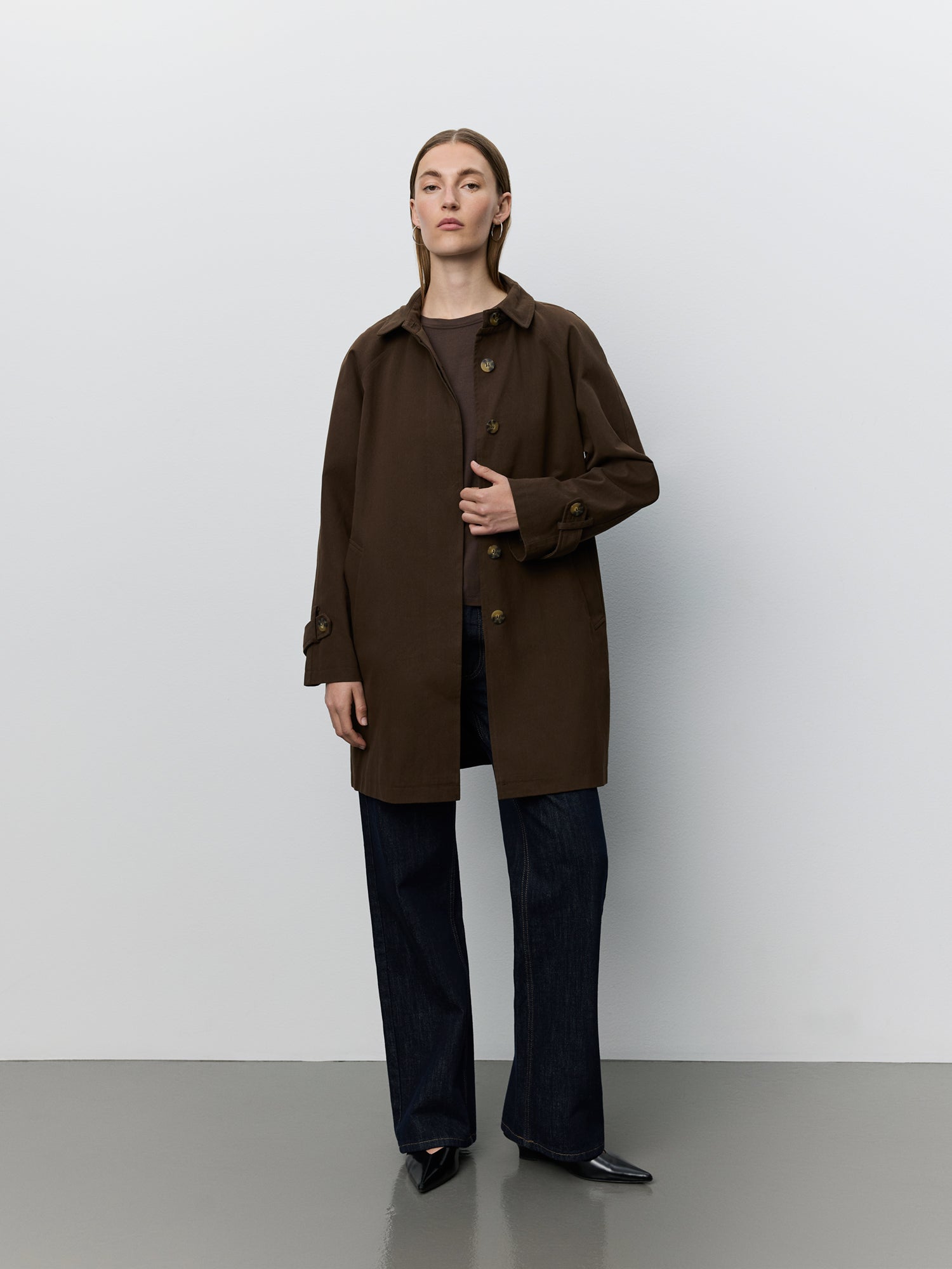 FILIPPASW COAT Frakke - 7025 Dark brown | Sofie Schnoor