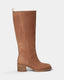 FILLIASW KNEE HIGH BOOT - Toffee