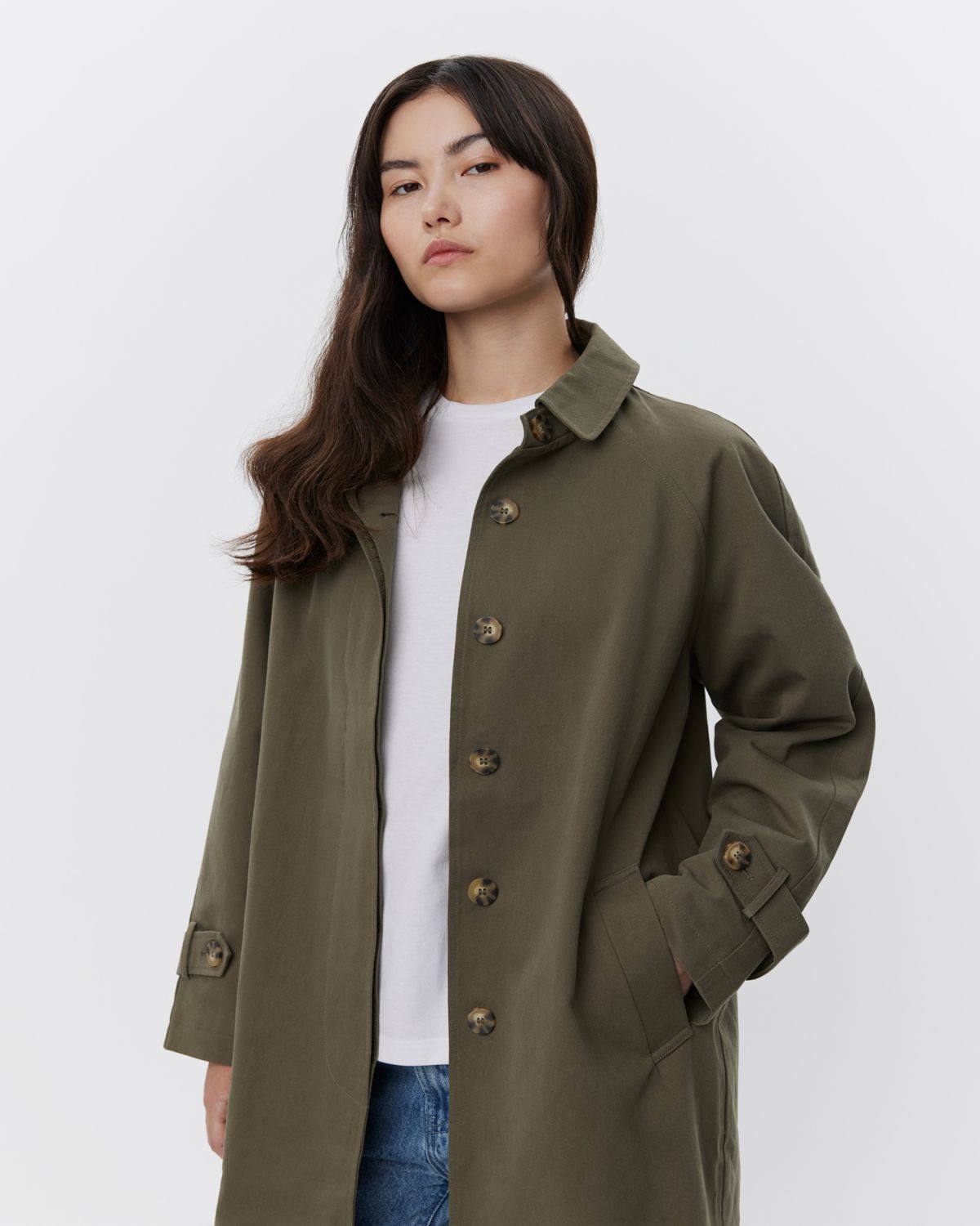 Sofie Schnoor WOMEN FILLIPASW COAT Coat 3039 Army green