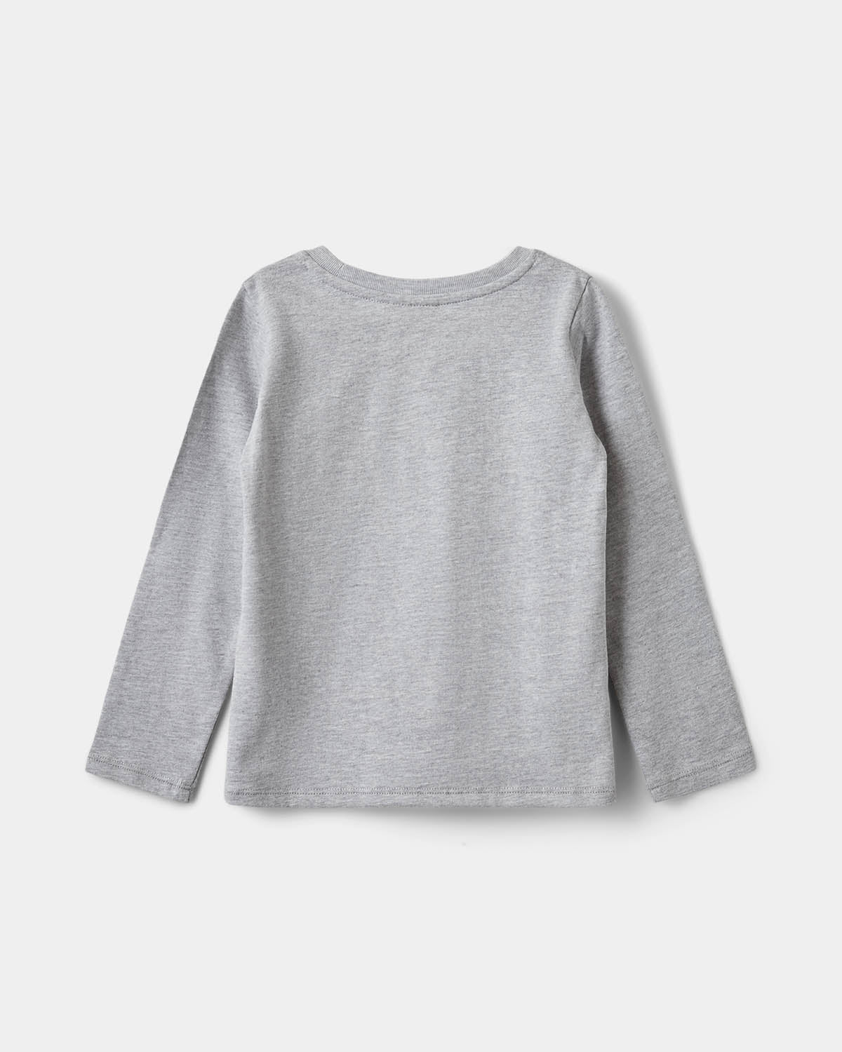 Sofie Schnoor KIDS FLEUR LANGÆRMET T-SHIRT T-shirt lang ærmet 8000 Grey Melange