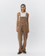 FLORANCASW OVERALLS - Brown thin stripe