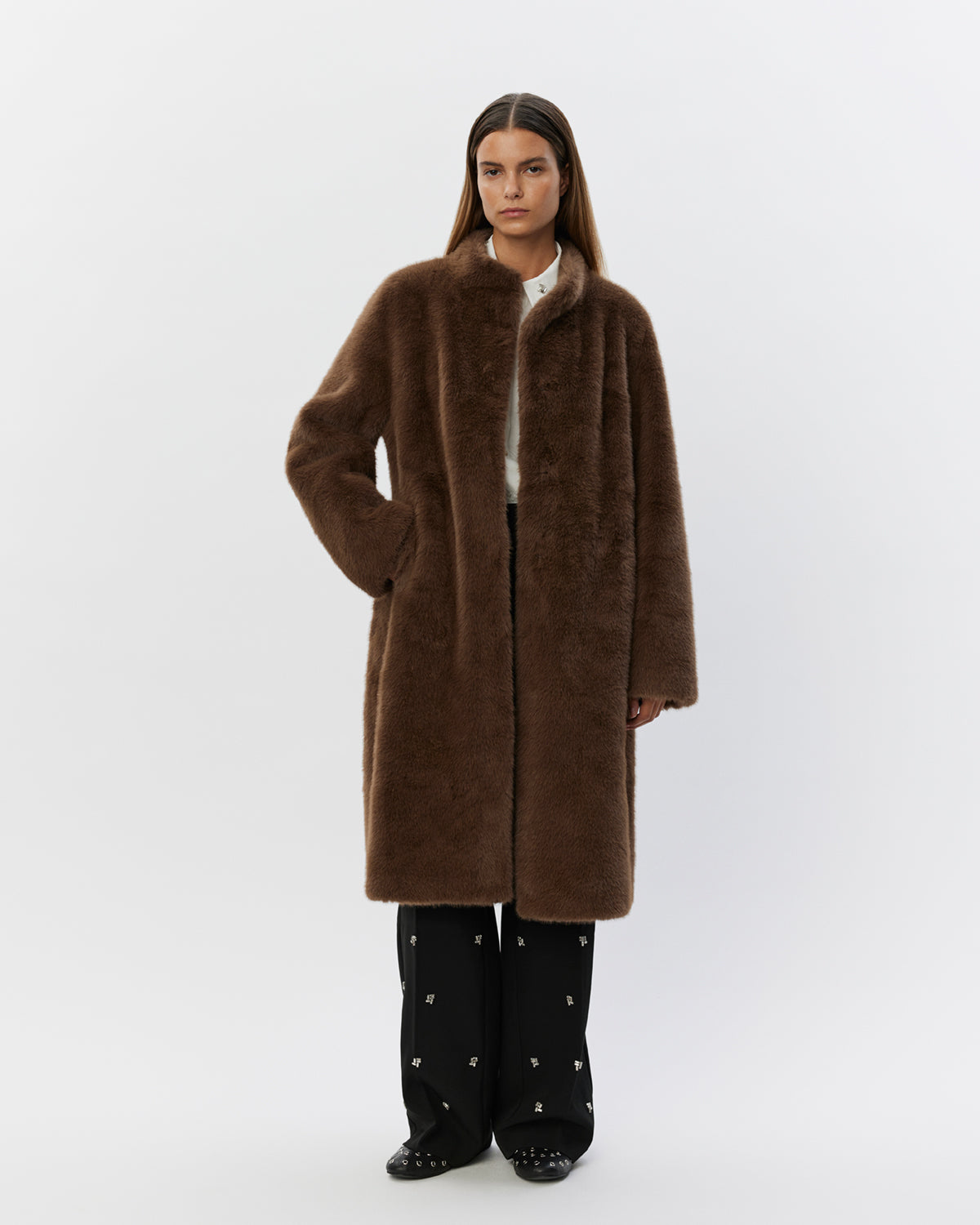 Sofie Schnoor WOMEN FLORENTIASW COAT Coat 7052 Brown