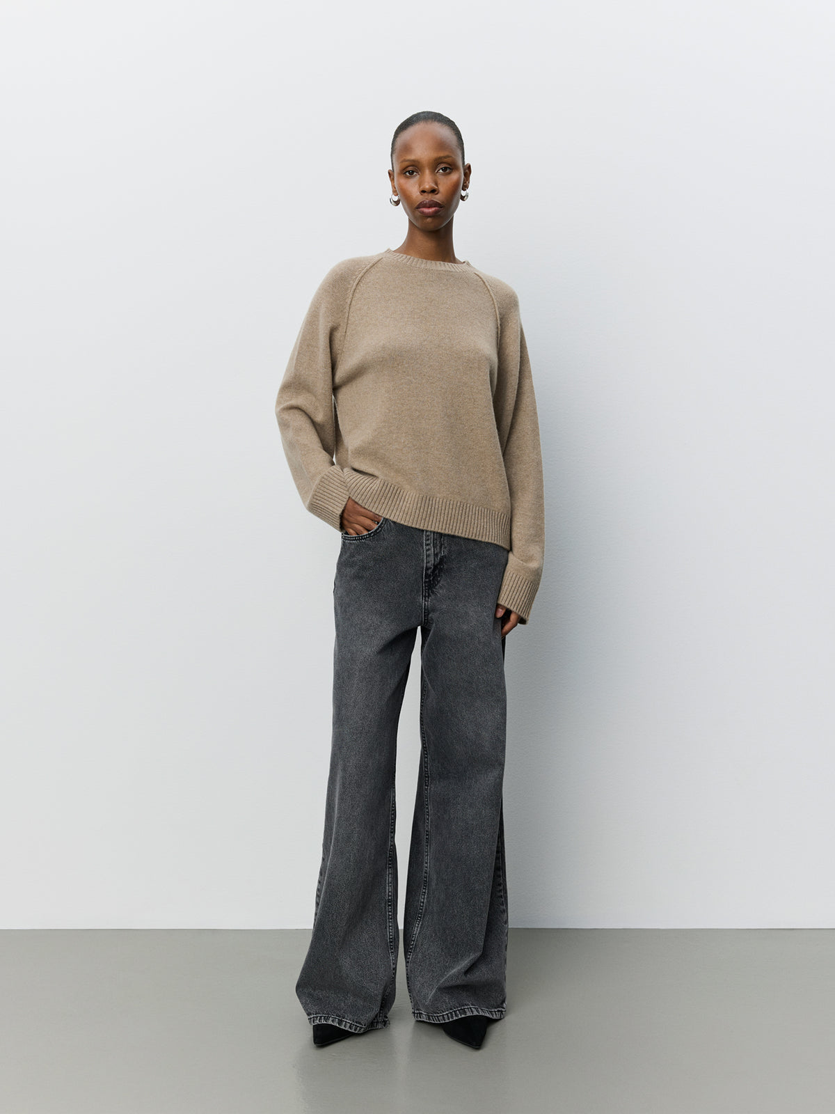 Sofie Schnoor WOMEN FLORESSW KNIT SWEATER Sweater 7131 Beige Melange