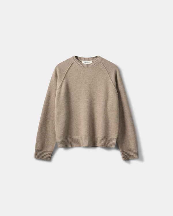 FLORESSW CASHMERE KNIT SWEATER