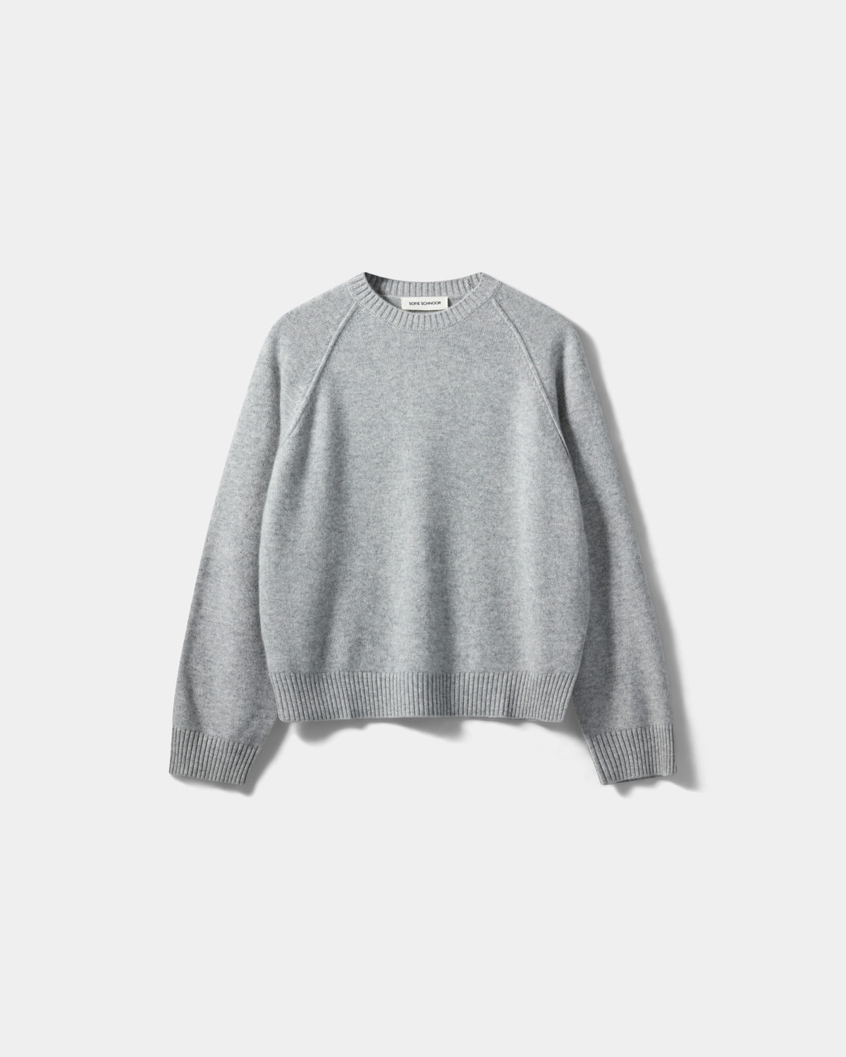 Sofie Schnoor WOMEN FLORESSW KNIT SWEATER Sweater 8000 Grey Melange