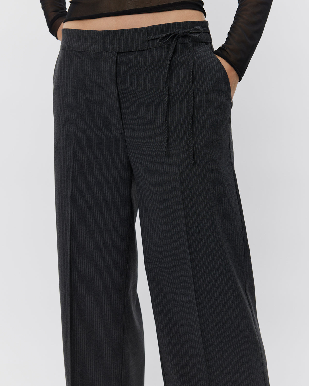 Sofie Schnoor WOMEN FLYNSW TROUSERS Trousers 8008 Dark grey