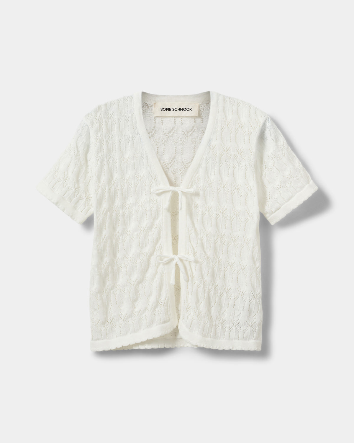 新品未使用　Gypsohila 　 Fleur Cardigan White GPG-520 Fleur Cardigan | gypsohila