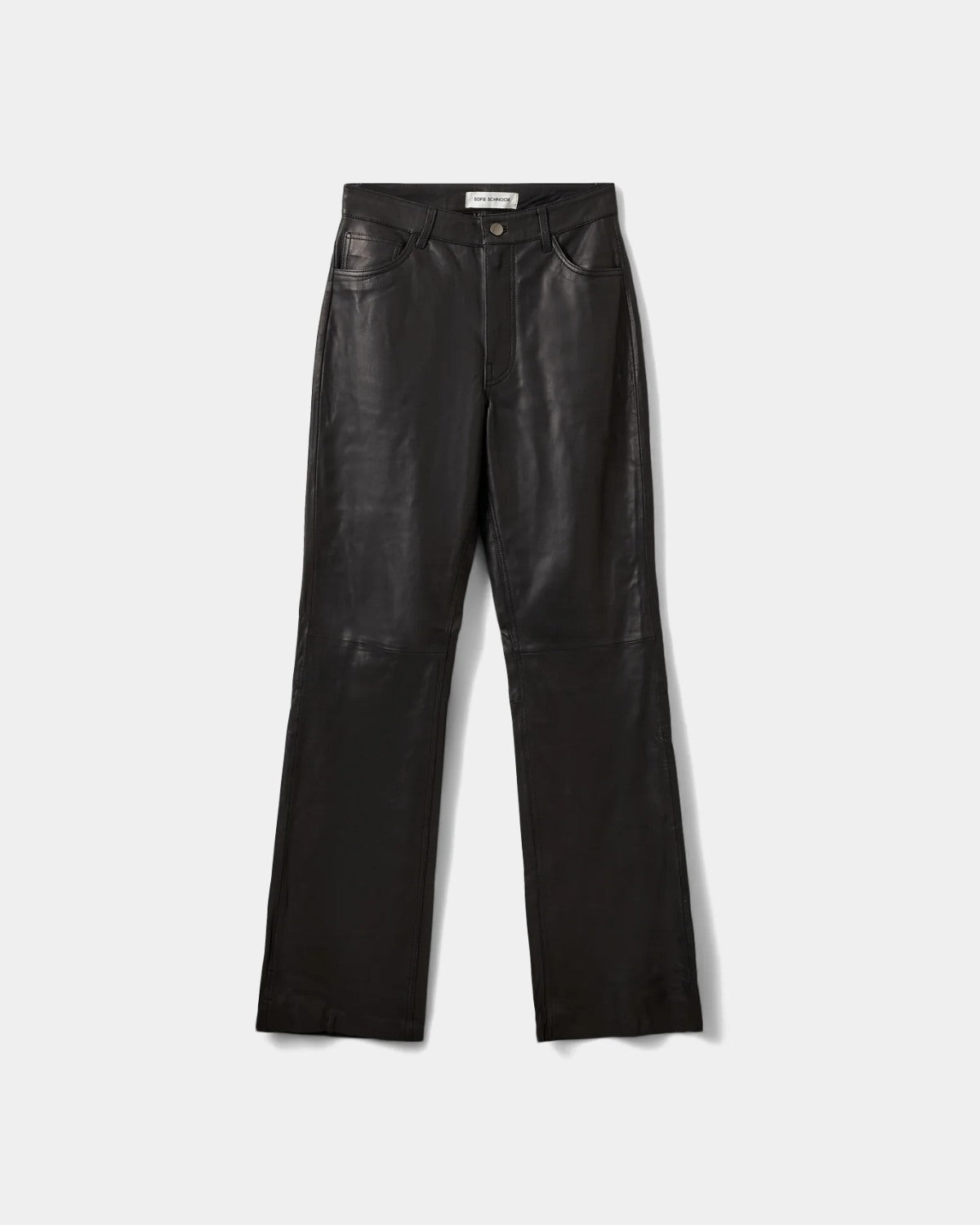Sofie Schnoor WOMEN GATTISW LÆDERBUKSER Buks 1000 Black