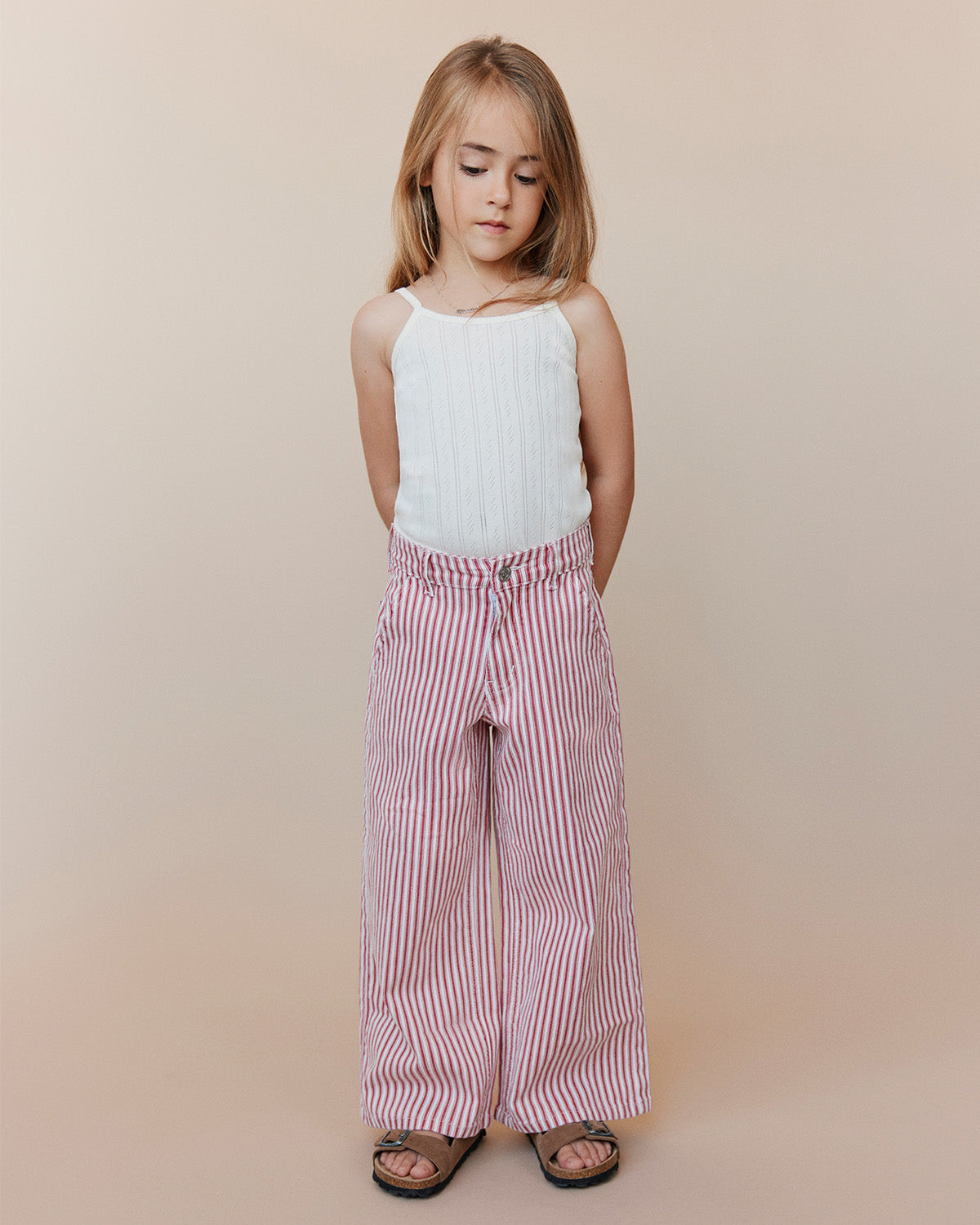 Sofie Schnoor KIDS GITTESK TROUSERS Trousers 4139 Red Striped