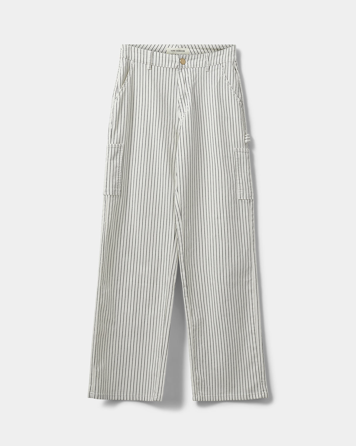 Sofie Schnoor WOMEN GITTESW TROUSERS Trousers 0140 Off White Striped