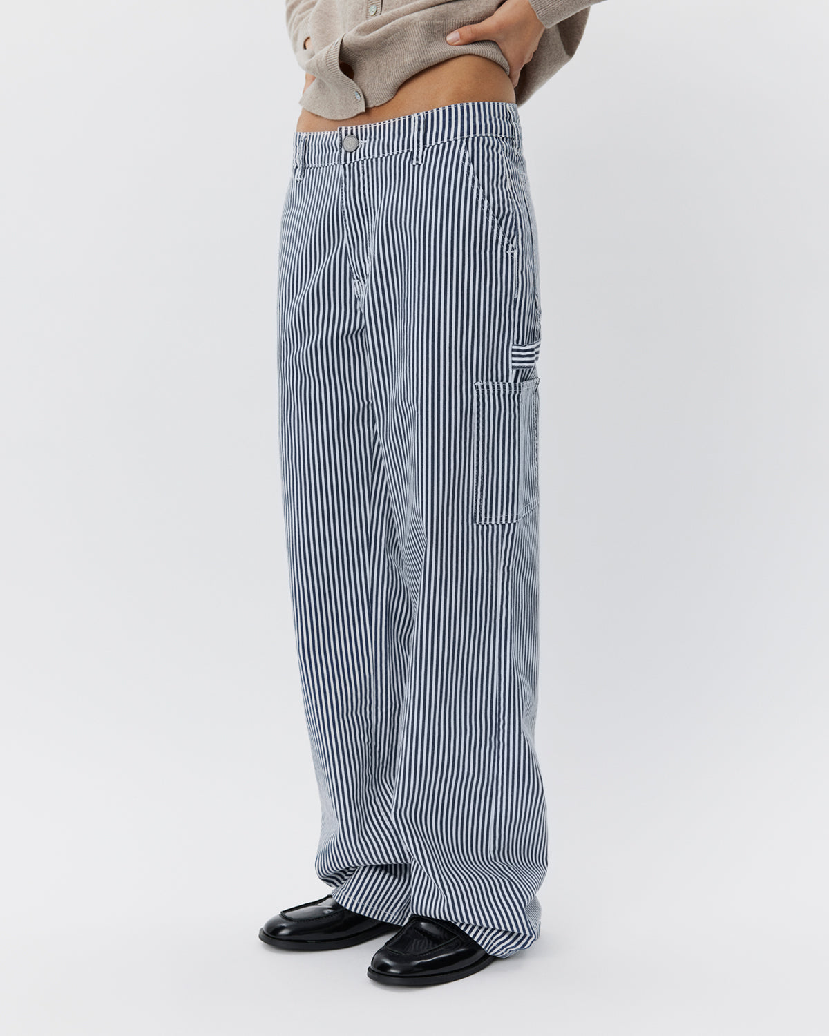 Sofie Schnoor WOMEN GITTESW TROUSERS Trousers 5093 Dark Blue striped