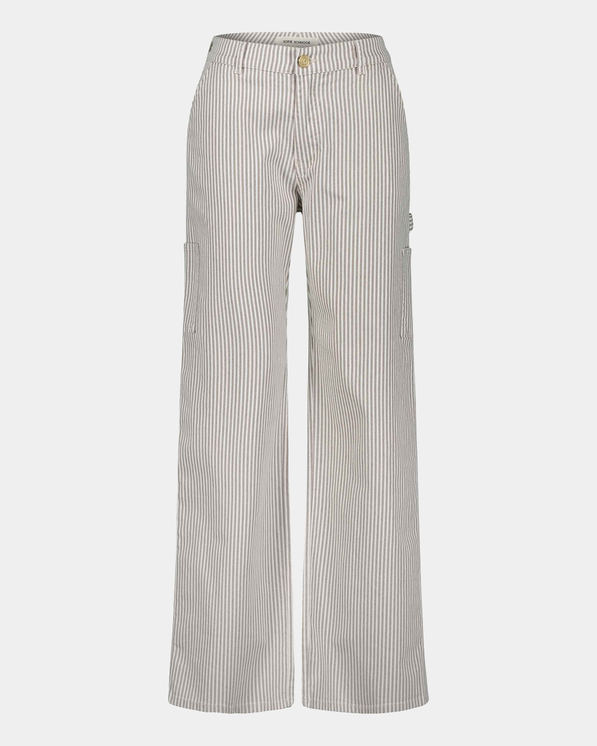 Sofie Schnoor WOMEN GITTESW TROUSERS Trousers 7118 Light Brown Striped