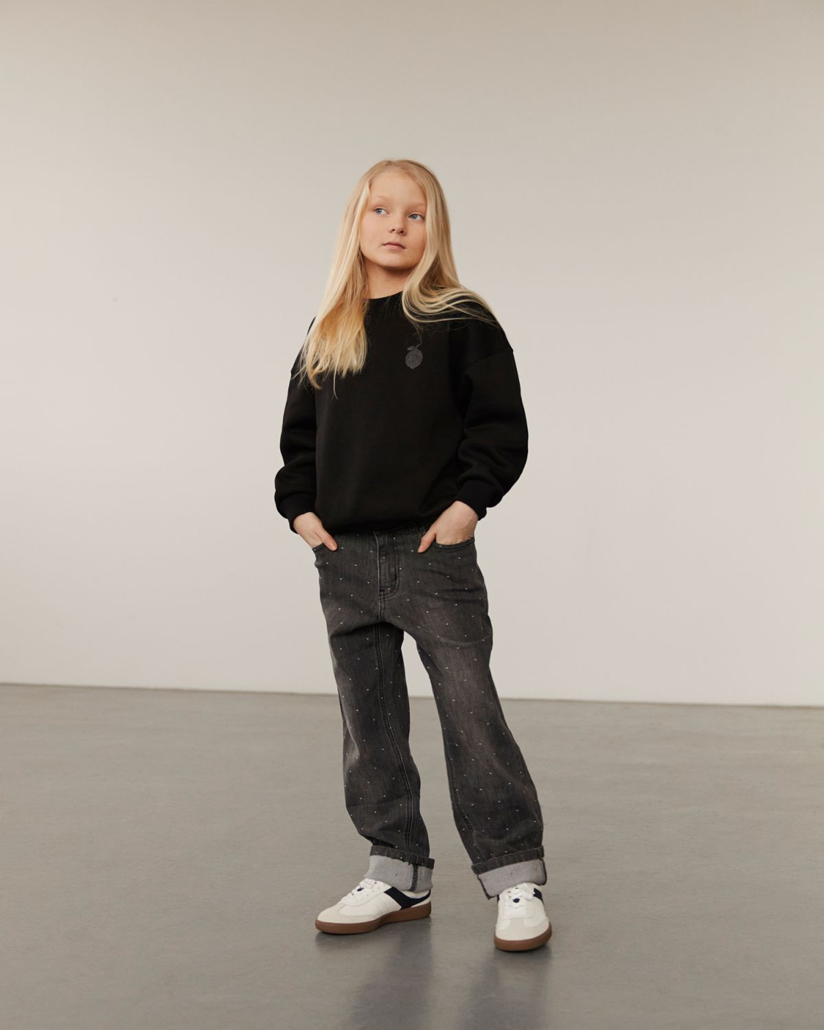 Sofie Schnoor YOUNG GITTESY TROUSERS Trousers 8008 Dark grey