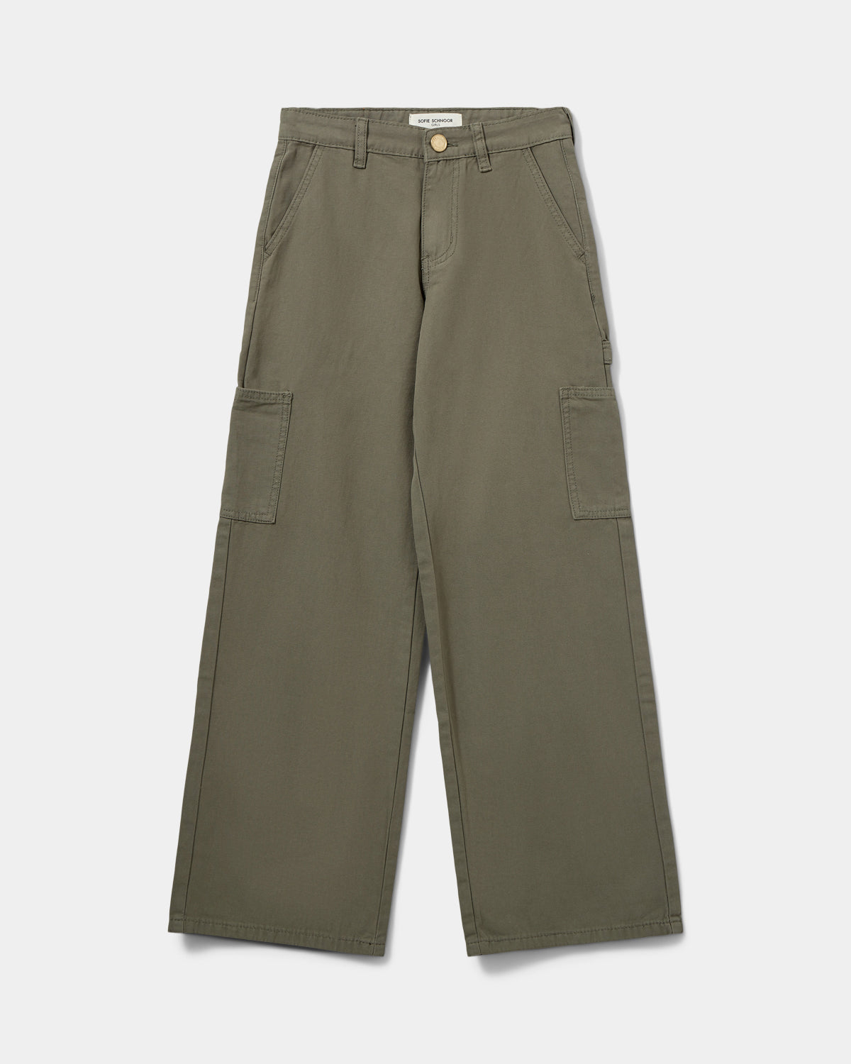 Sofie Schnoor YOUNG GITTESY TROUSERS Trousers 3039 Army green