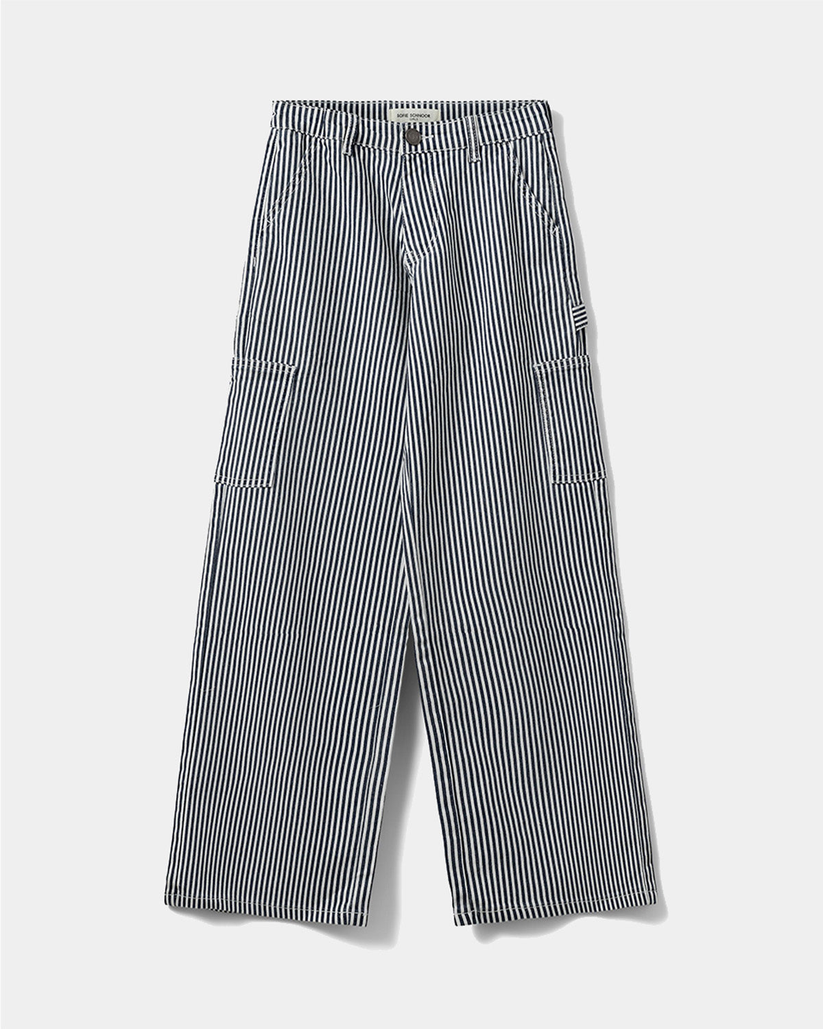 Sofie Schnoor YOUNG GITTESY TROUSERS Trousers 8048 Grey Striped