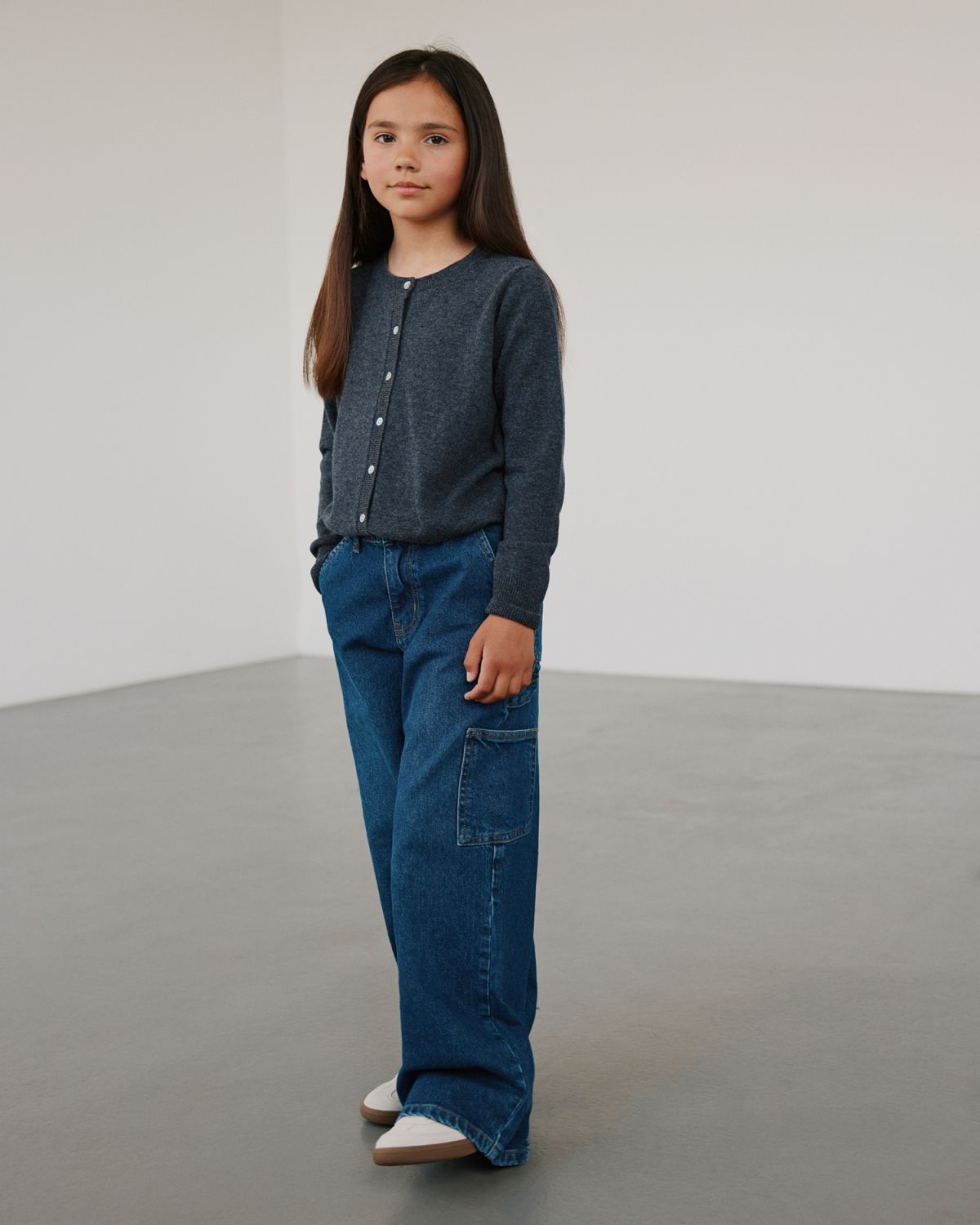 Sofie Schnoor YOUNG GITTESY TROUSERS Trousers 5002 Denim blue