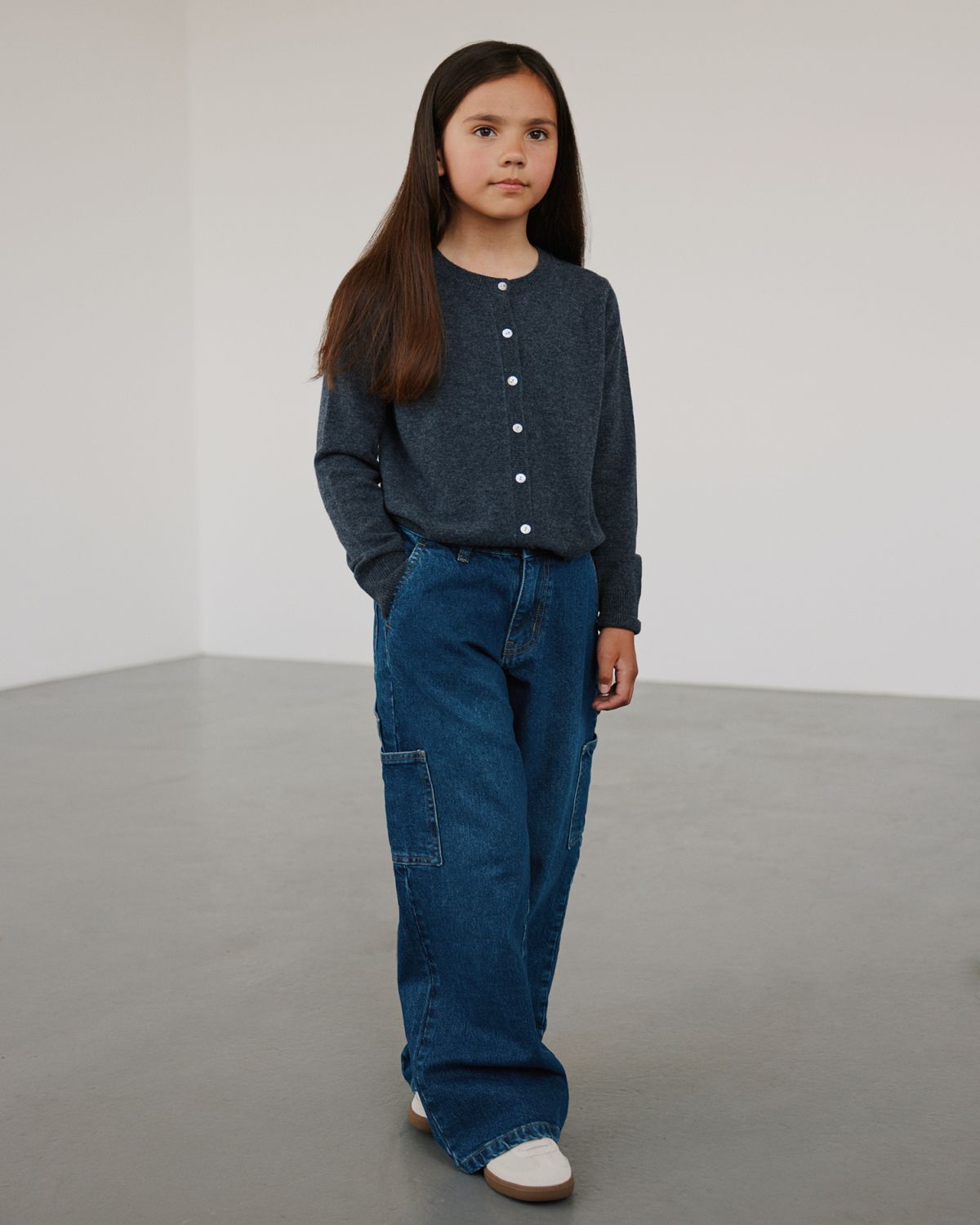 Sofie Schnoor YOUNG GITTESY TROUSERS Trousers 5002 Denim blue