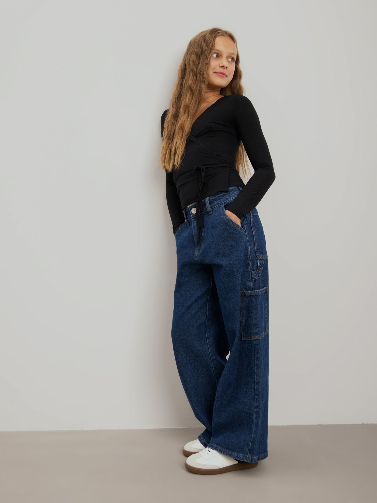 Sofie Schnoor YOUNG GITTESY TROUSERS Trousers 5002 Denim blue