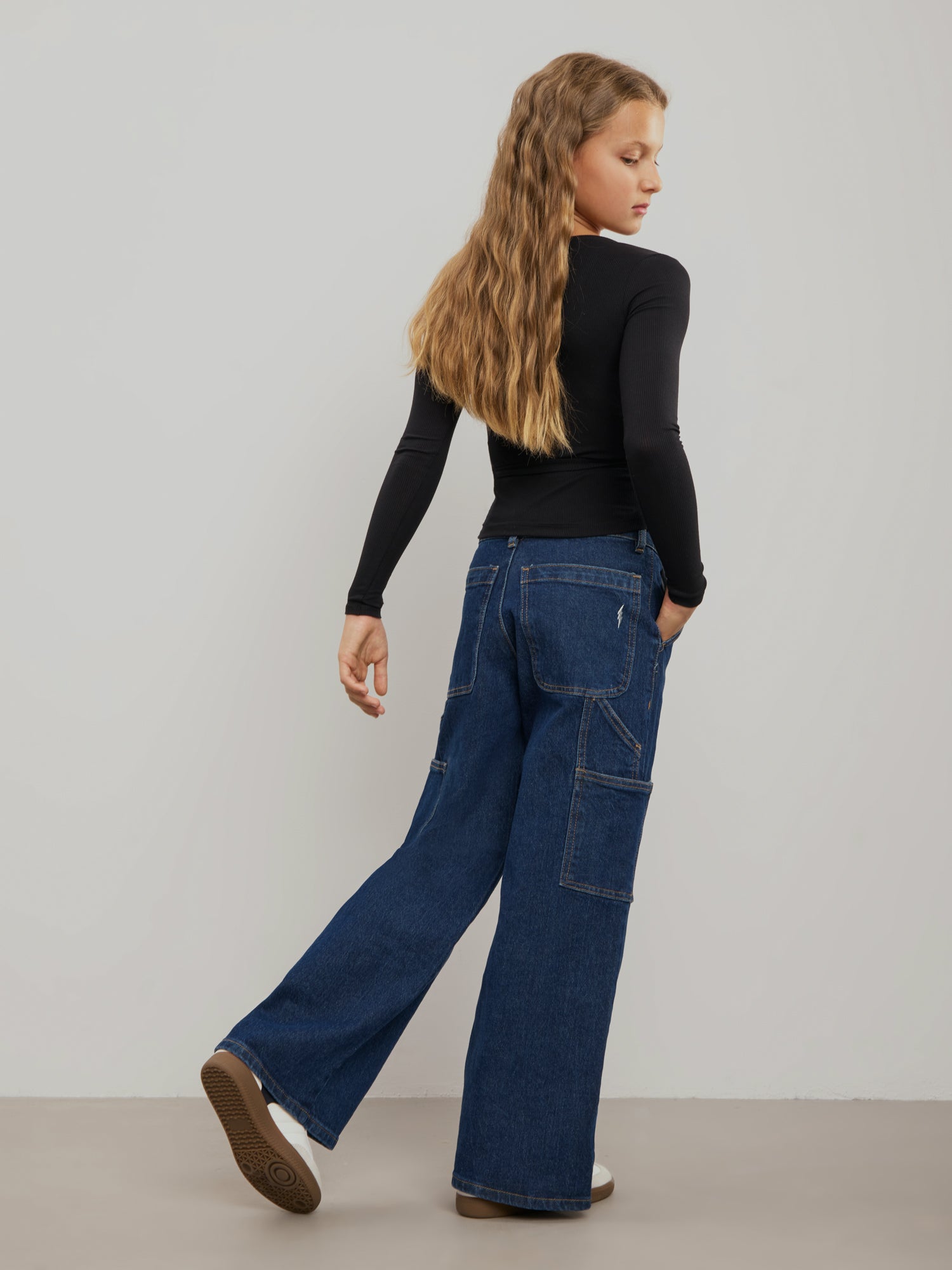 Sofie Schnoor YOUNG GITTESY TROUSERS Trousers 5002 Denim blue