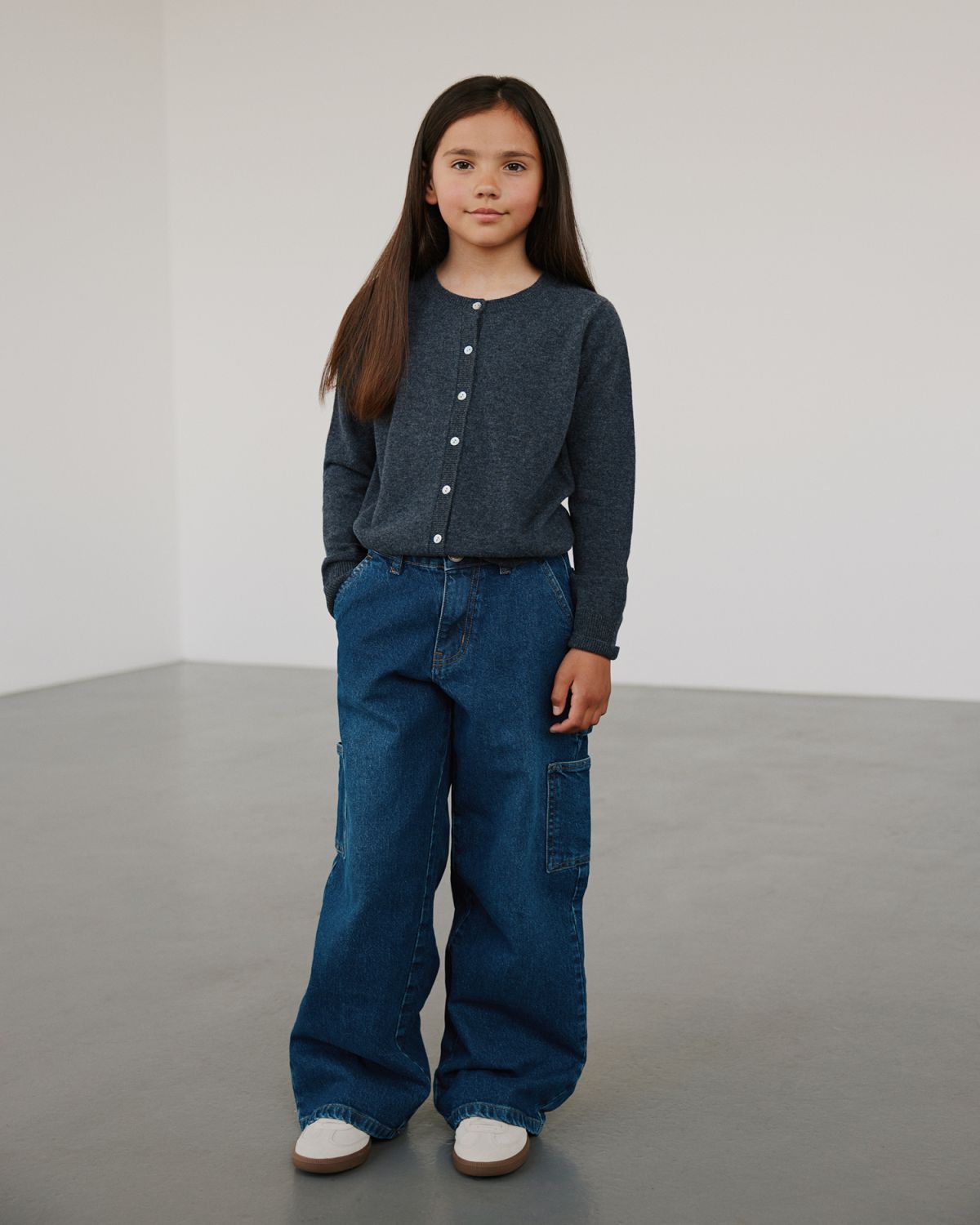 Sofie Schnoor YOUNG GITTESY TROUSERS Trousers 5002 Denim blue