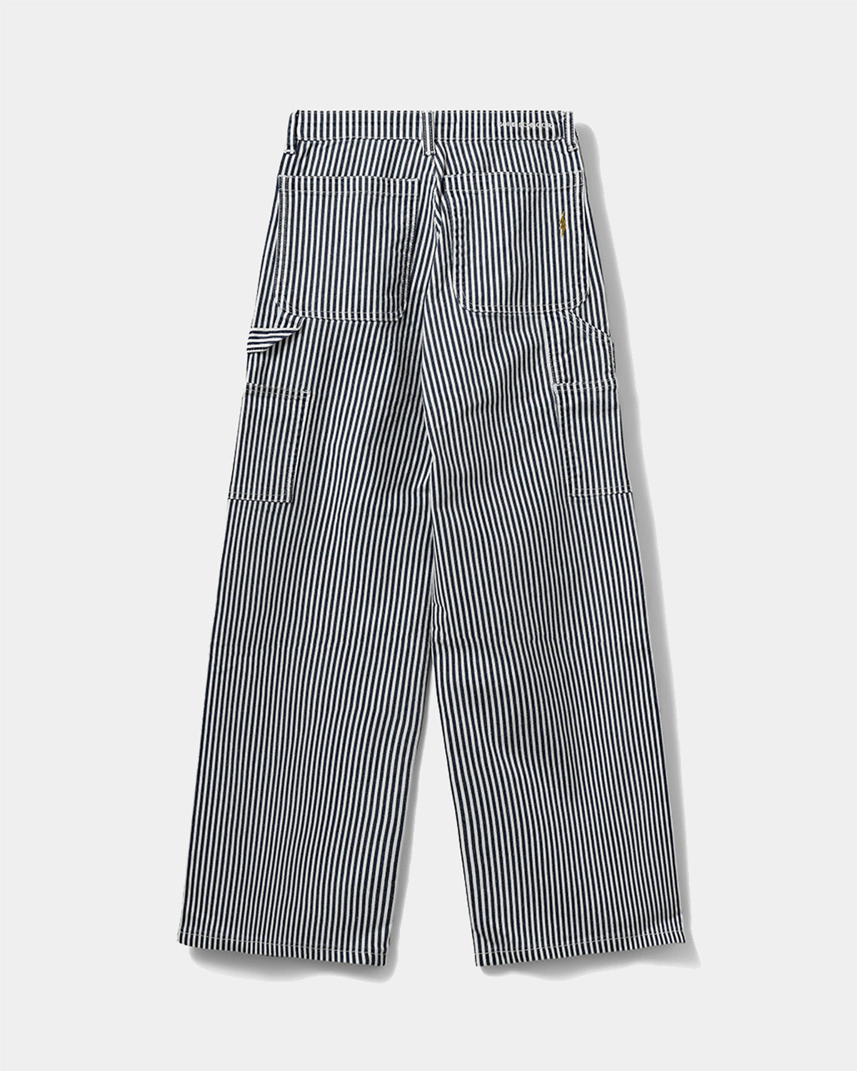 GNOS228-Trousers-Dark Blue striped