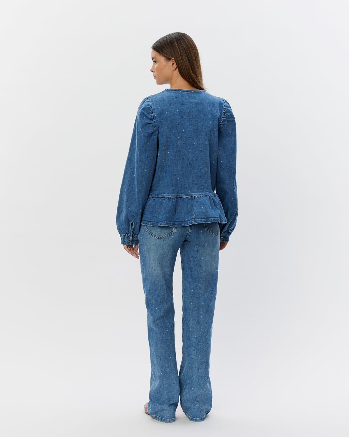 Sofie Schnoor WOMEN HALIASW SHIRT Shirt 5002 Denim blue