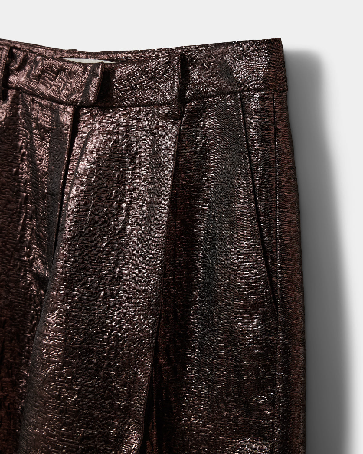 Sofie Schnoor WOMEN HANNESW JACQUARD BUKSER Buks 7168 Dark Plum
