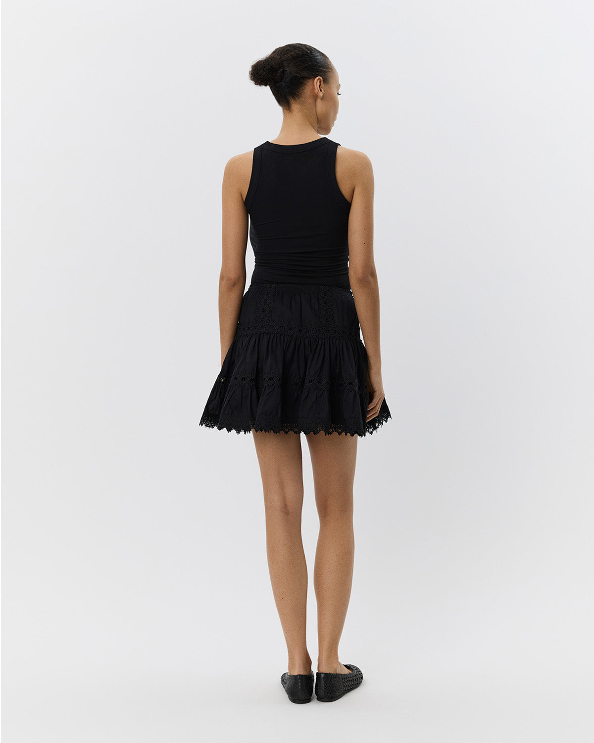 Sofie Schnoor WOMEN HARRIETSW NEDERDEL Nederdel 1000 Black