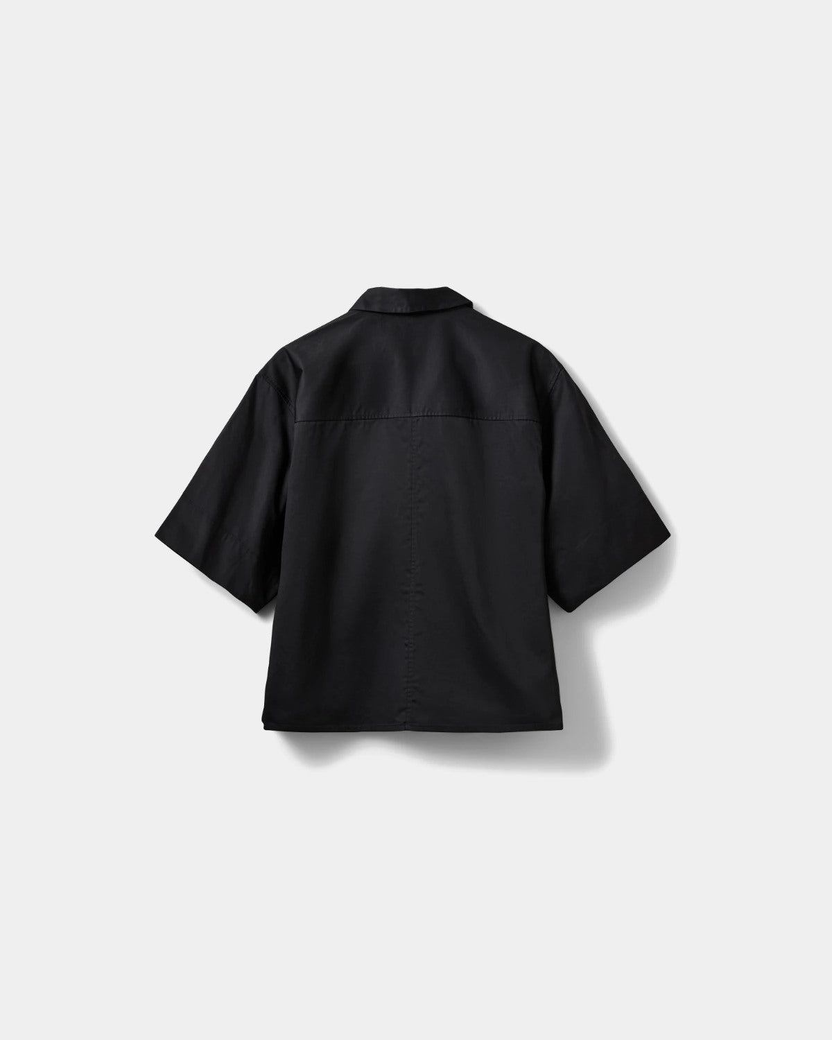 Sofie Schnoor WOMEN HARVEYSW OVERSIZE KORTÆRMET SKJORTE Skjorte 1000 Black
