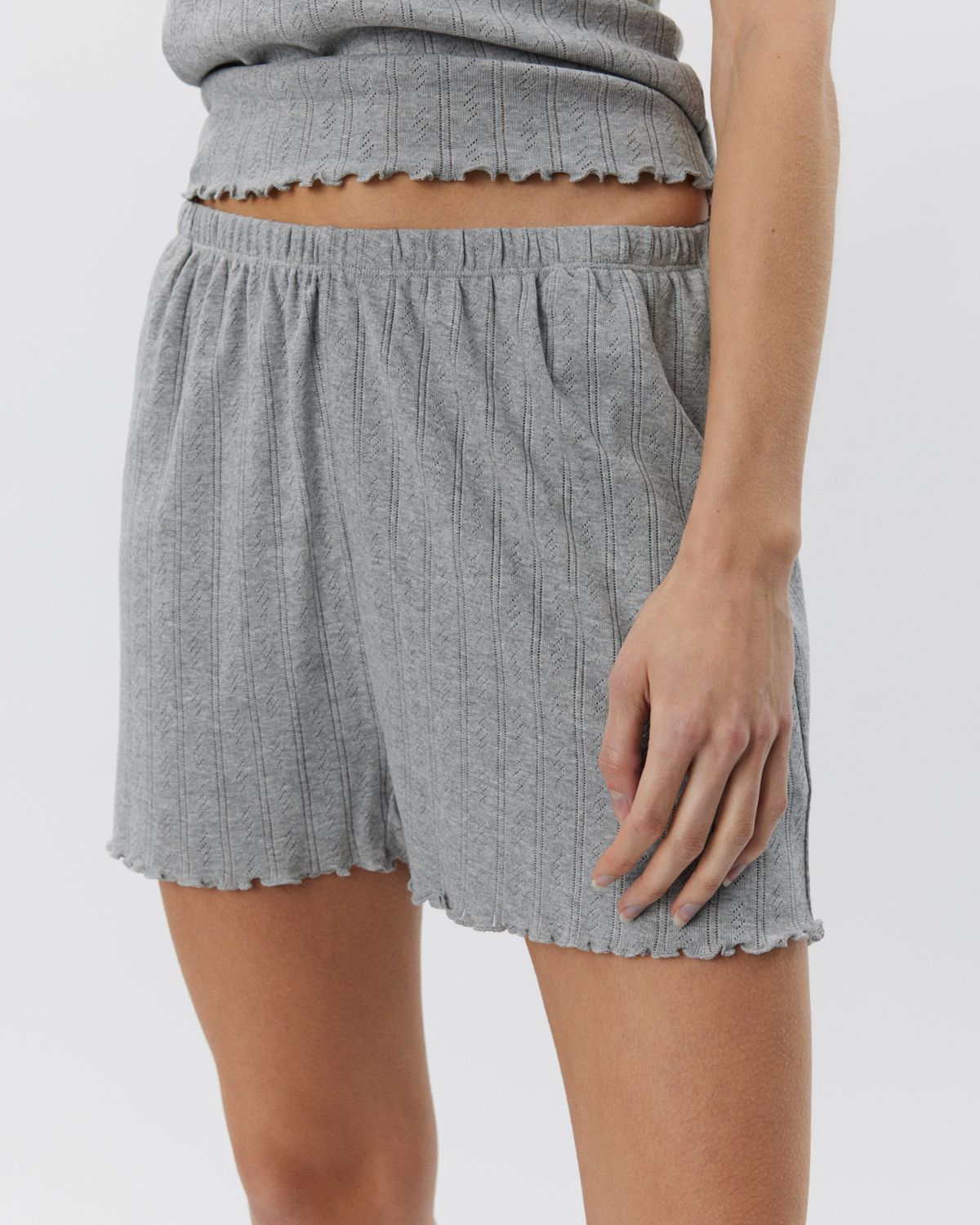 Sofie Schnoor WOMEN HAZELSW SHORTS Shorts 8000 Grey mel