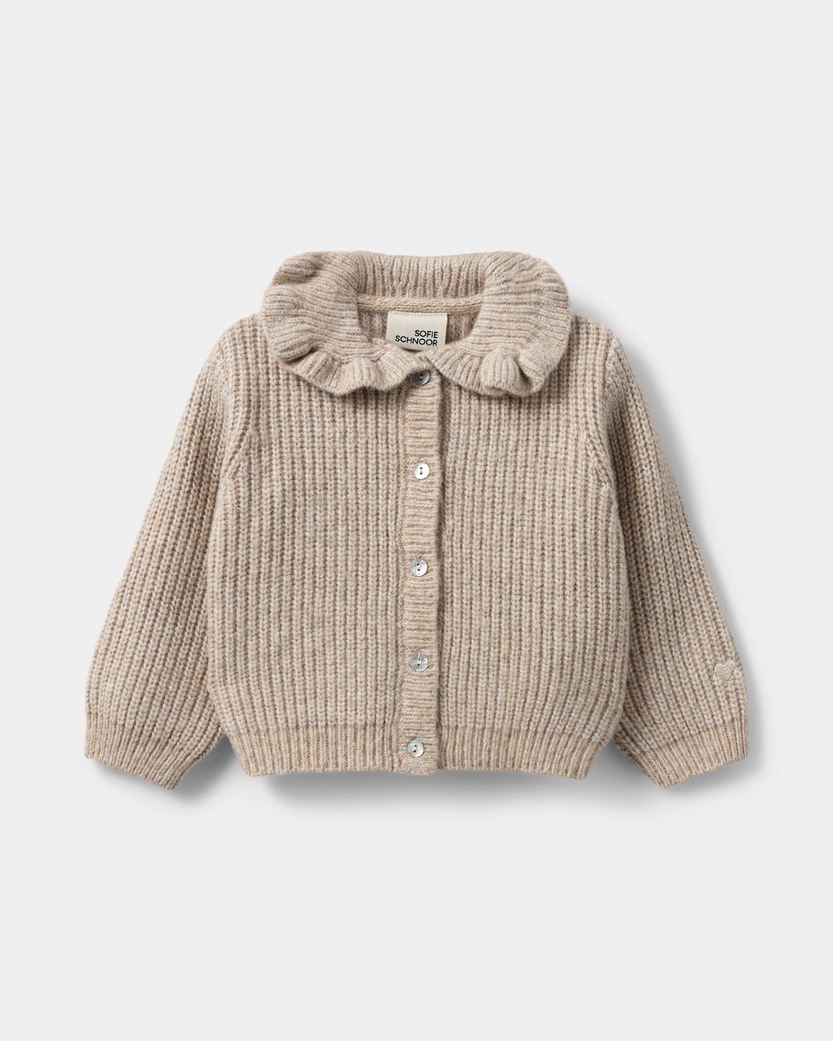 Sofie Schnoor BABY HENNYSB CARDIGAN Cardigan 0136 Ecru melange