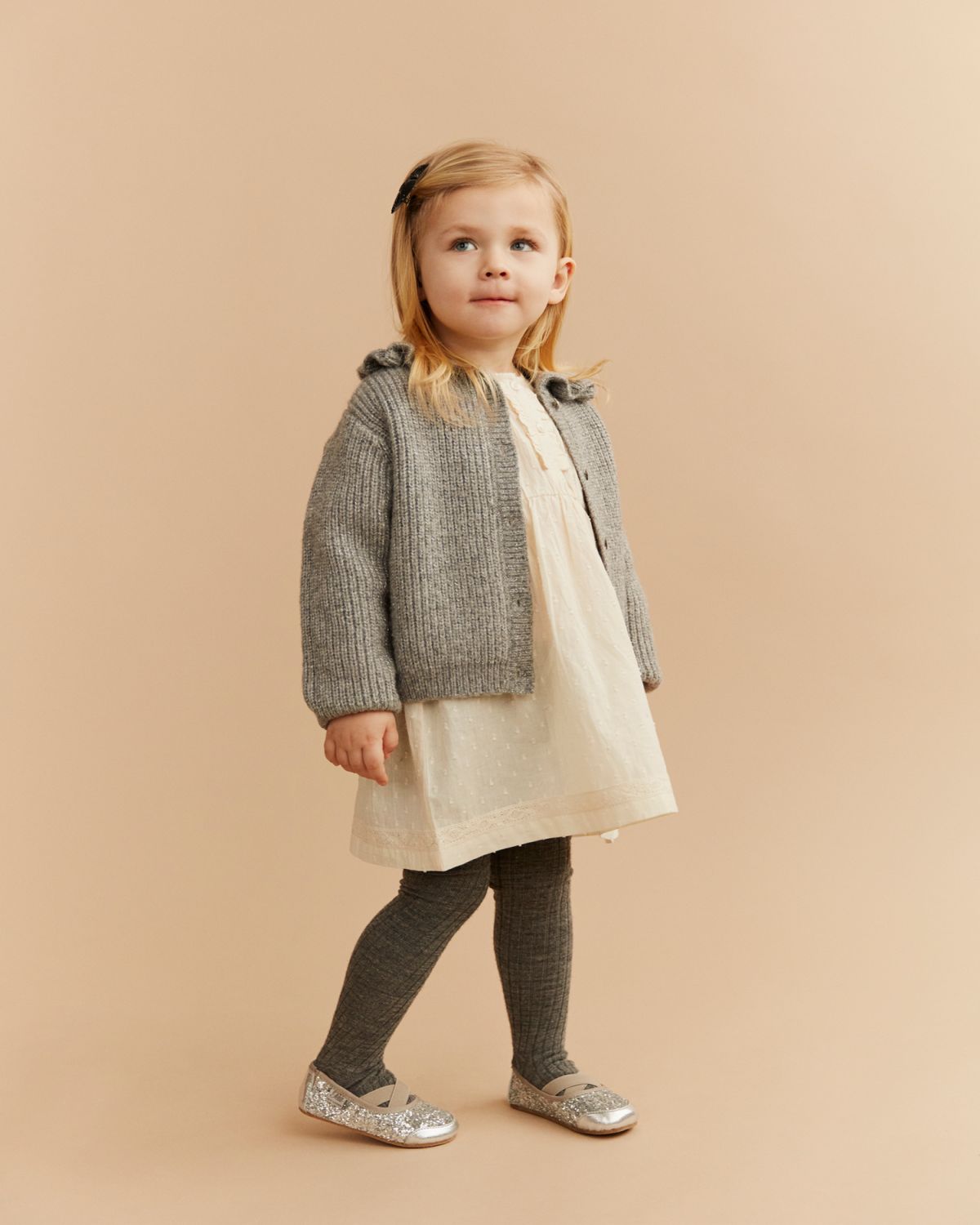 Sofie Schnoor KIDS HENNYSK CARDIGAN Cardigan 8010 Grey melange