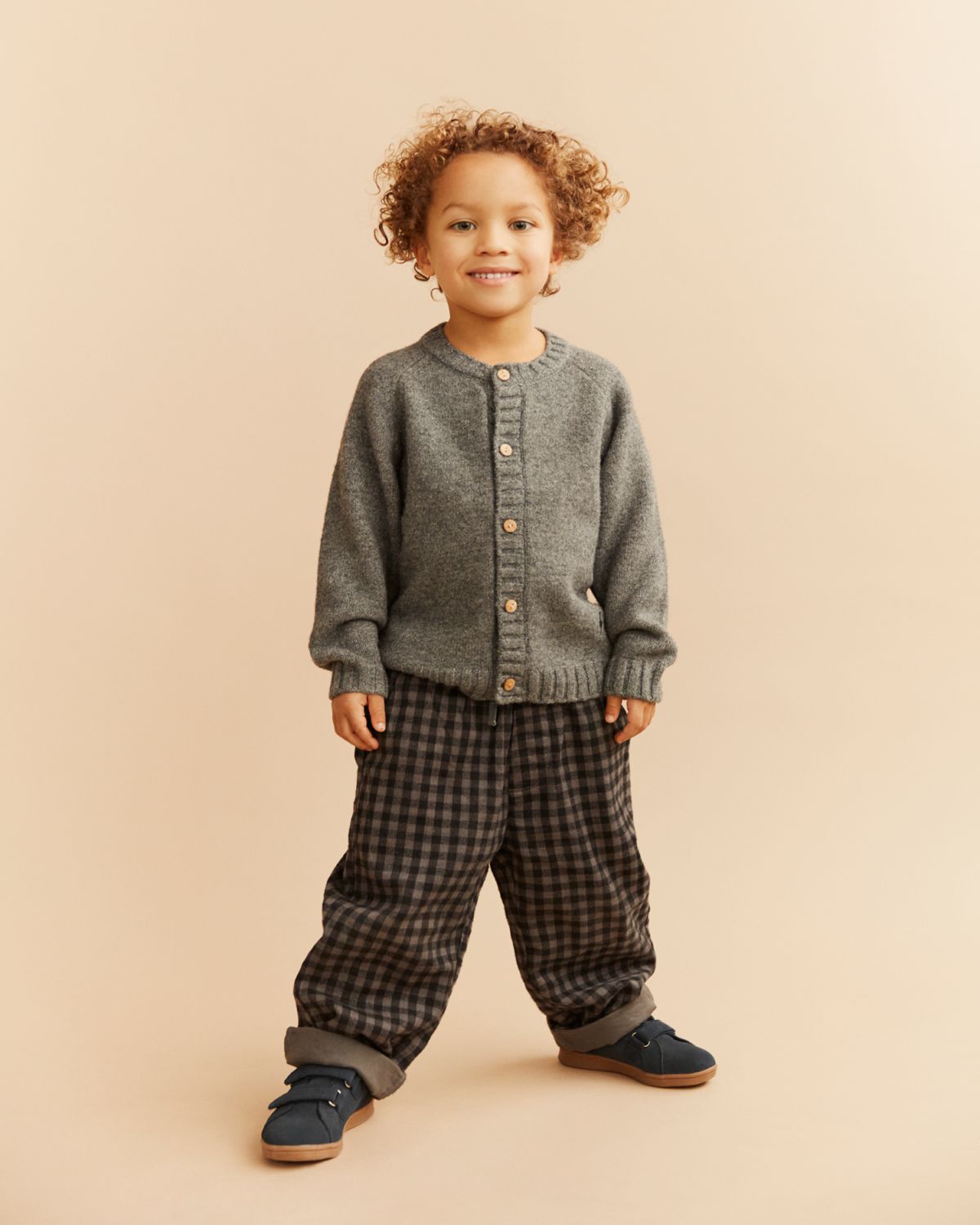 Sofie Schnoor KIDS HENRICSK TROUSERS Trousers 1020 Black checked