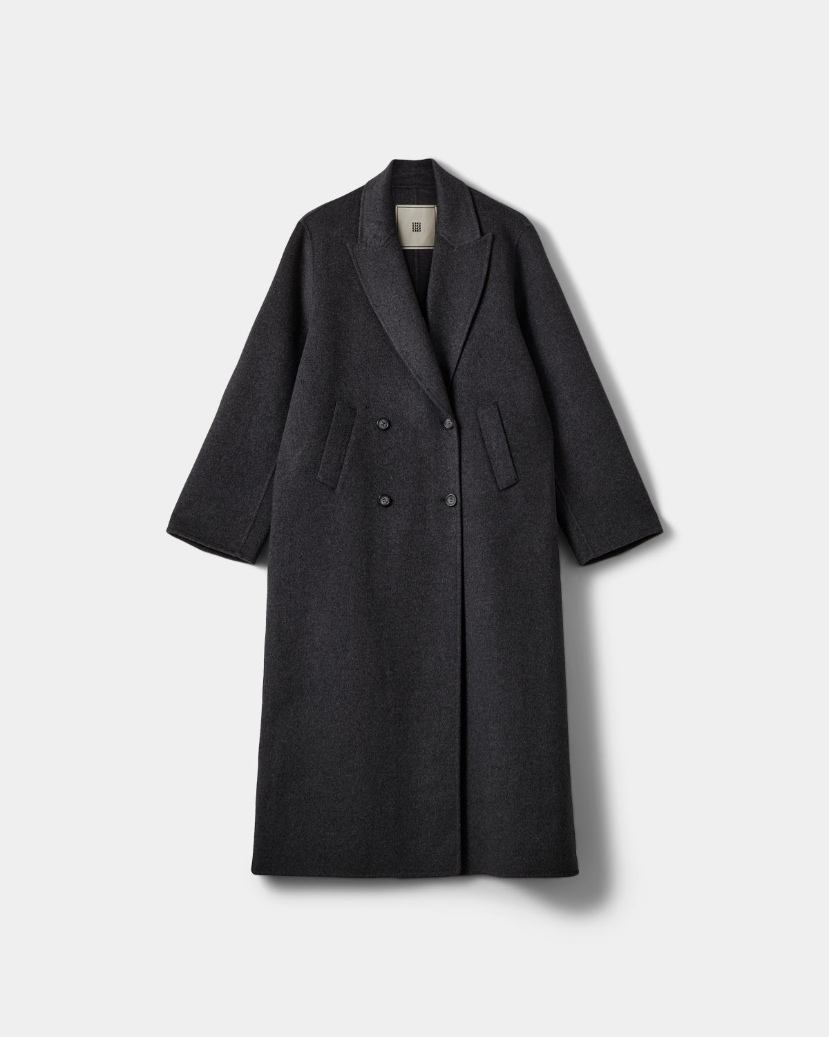 Sofie Schnoor WOMEN ICON 002 - DEVONSW CASHMERE FRAKKE Frakke 8041 Charcoal Grey