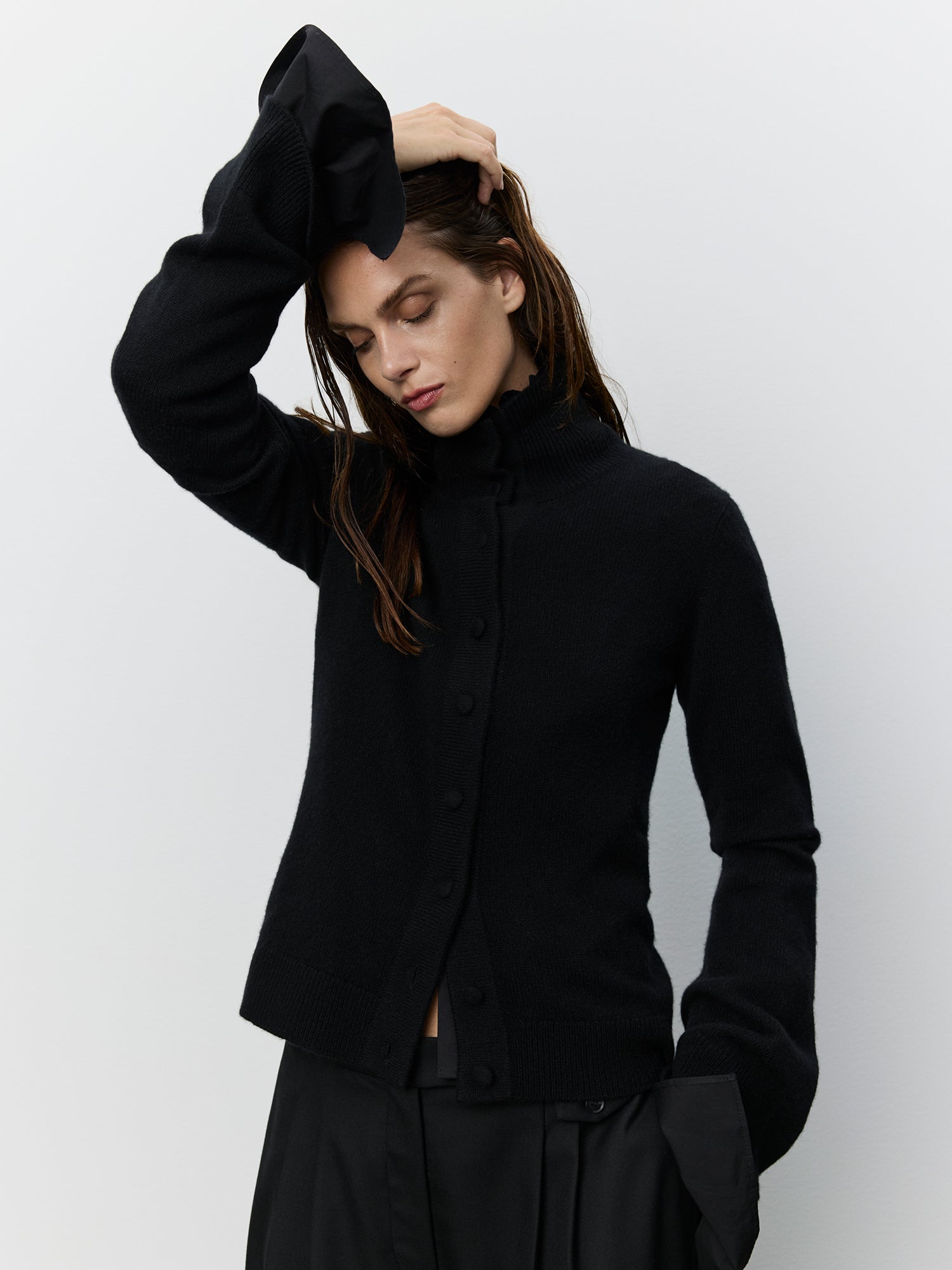 Sofie Schnoor WOMEN ICON 020 - MARIASW CASHMERE CARDIGAN Cardigan 1000 Black